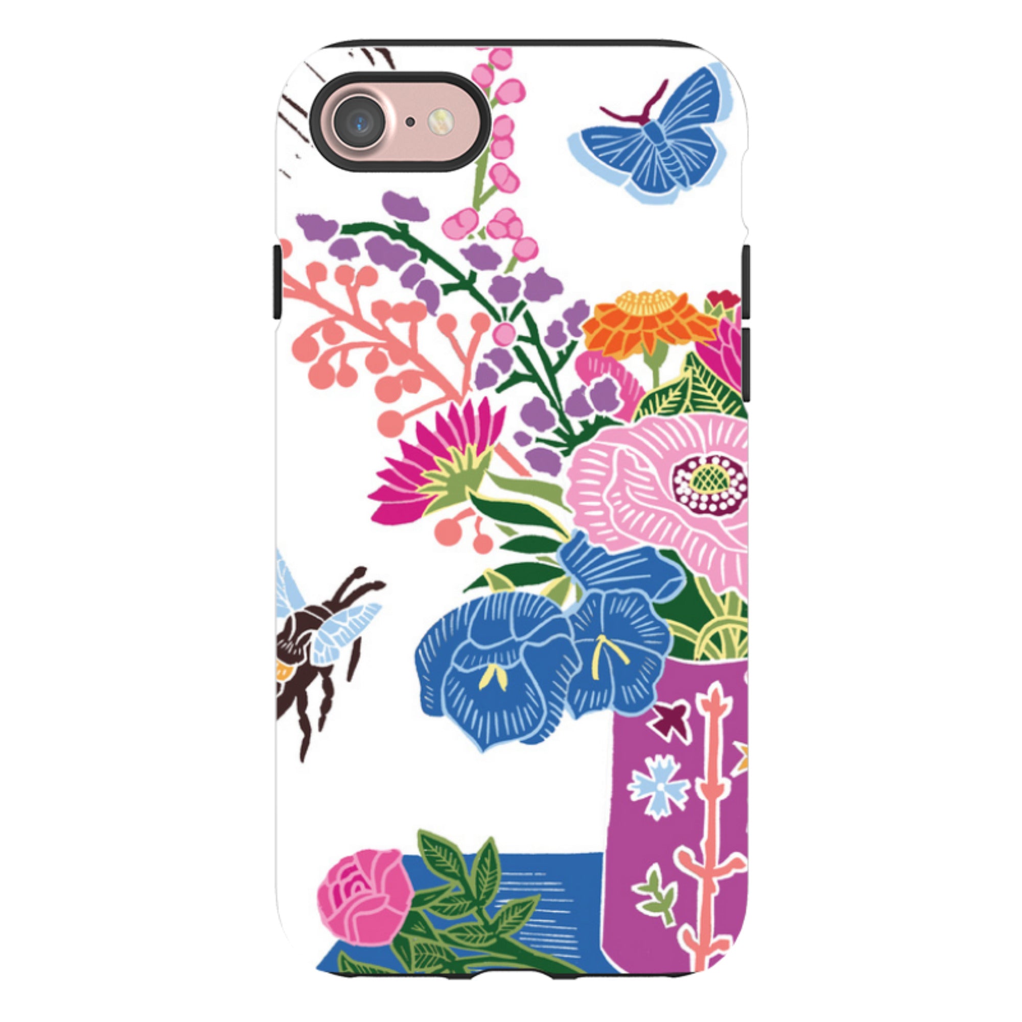 iPhone Tough Case - Flower Vase By kate Heiss