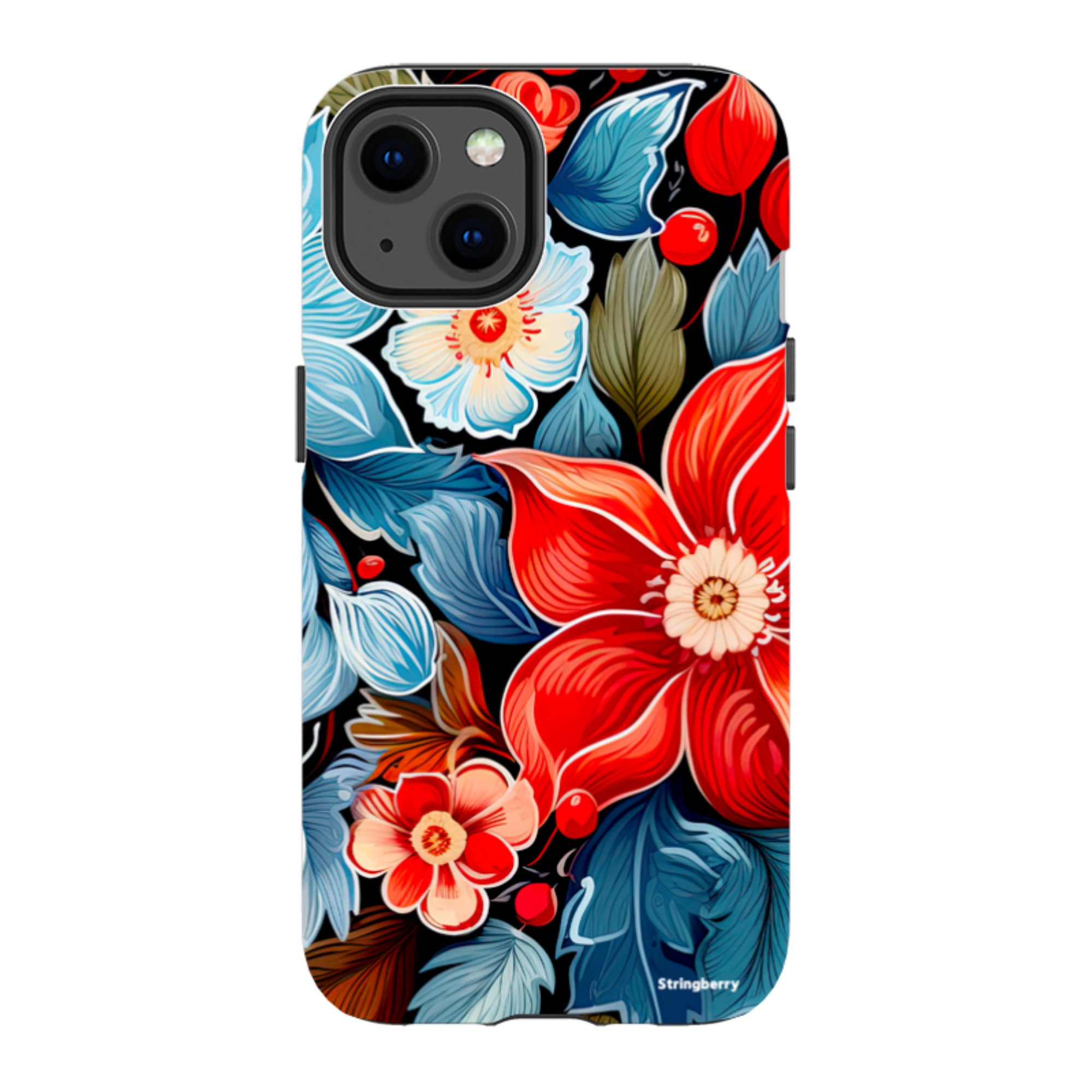 iPhone Tough Case - Red Bells