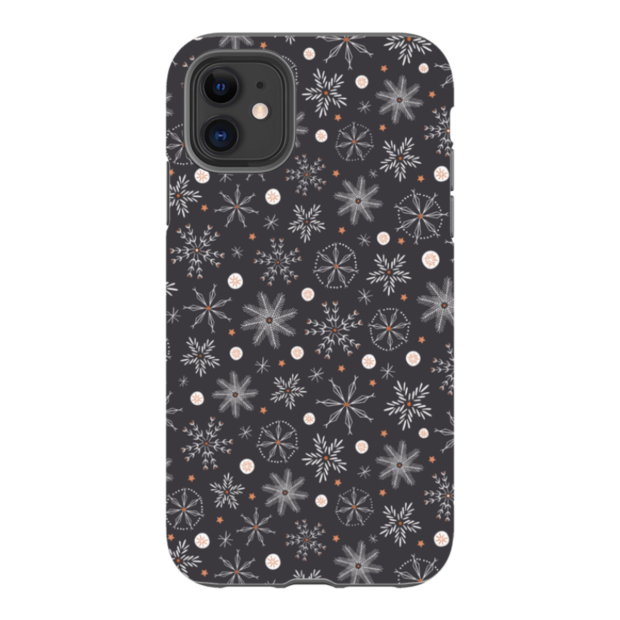 iPhone Tough Case - Christmas Snowflakes II By Ali Brookes