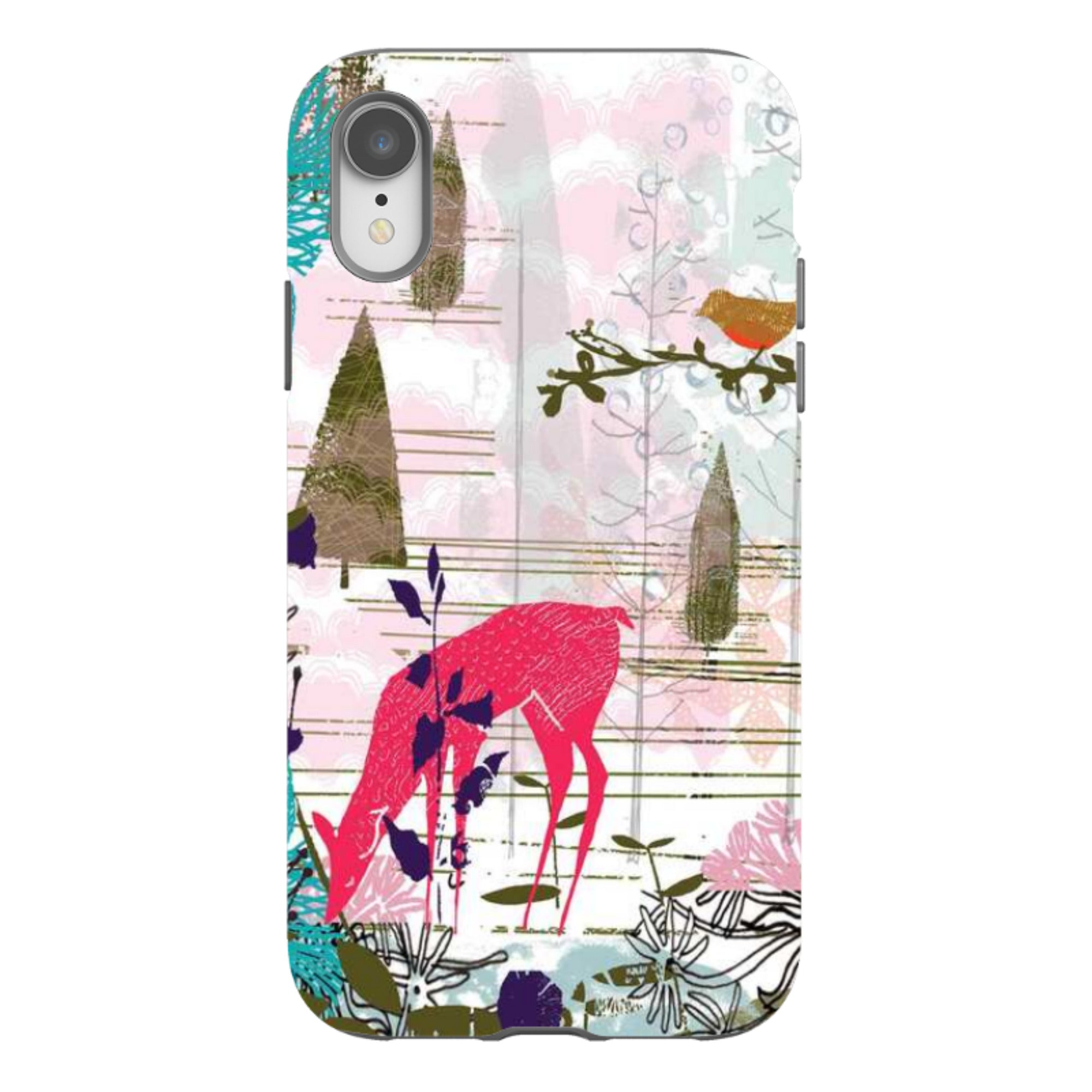 iPhone Tough Case - Forest Tale Robin Song By Tiffany Lynch