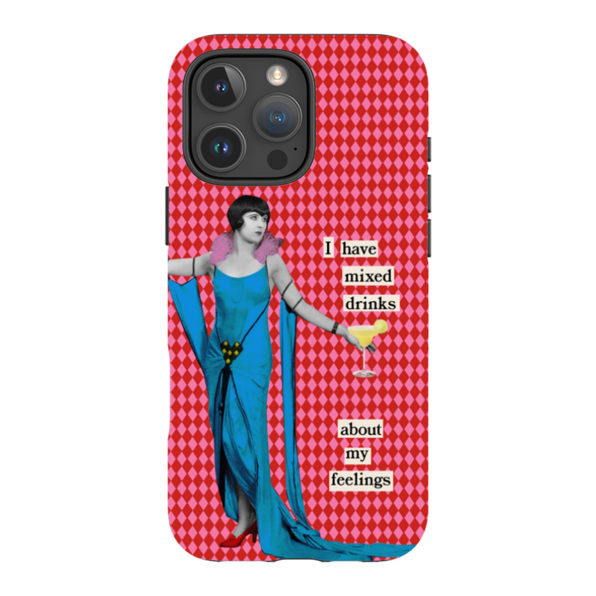 iPhone Tough Case - Mixed Drinks By Clare Jordan