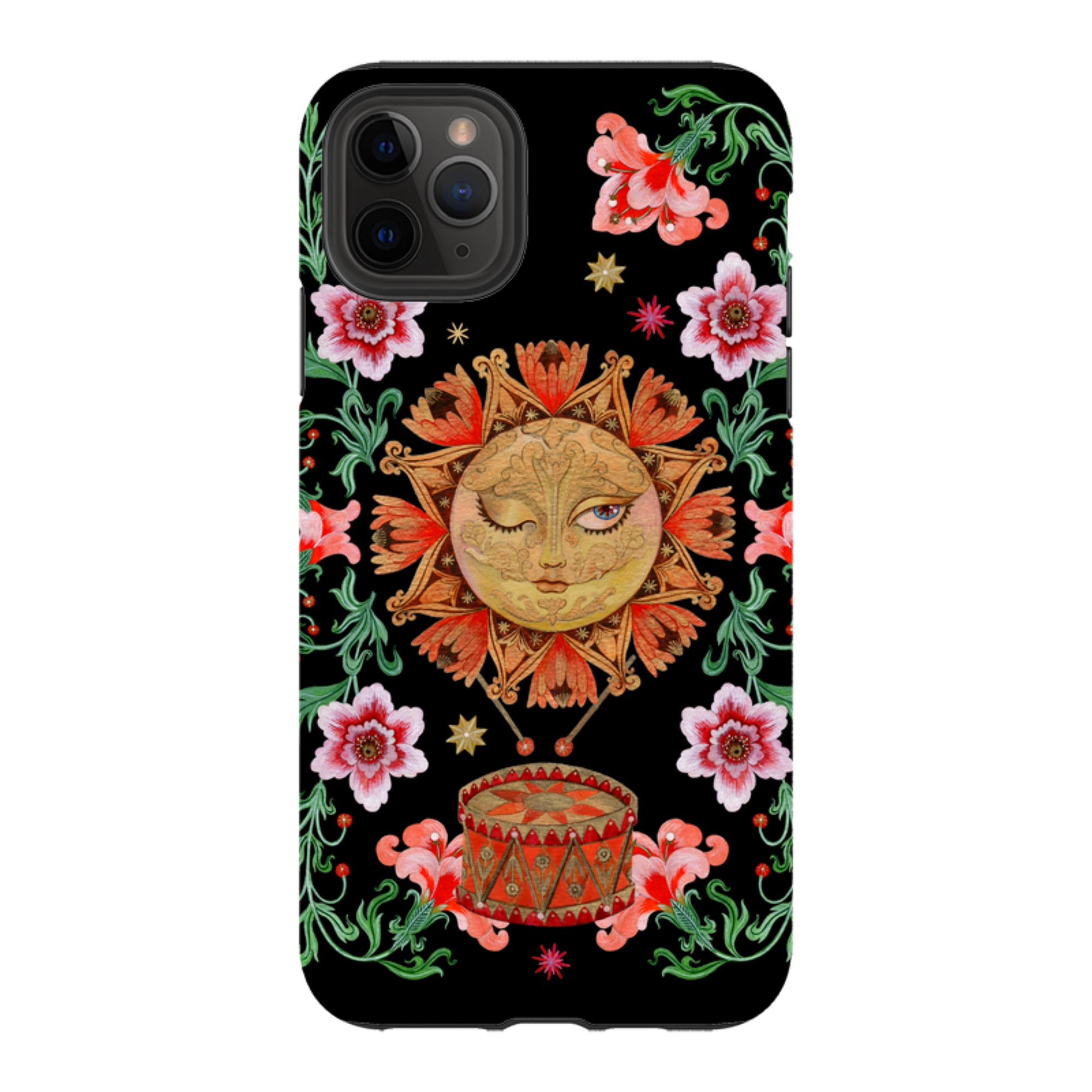 iPhone Tough  Case - Twelve Drummers Drumming By Maria Matos