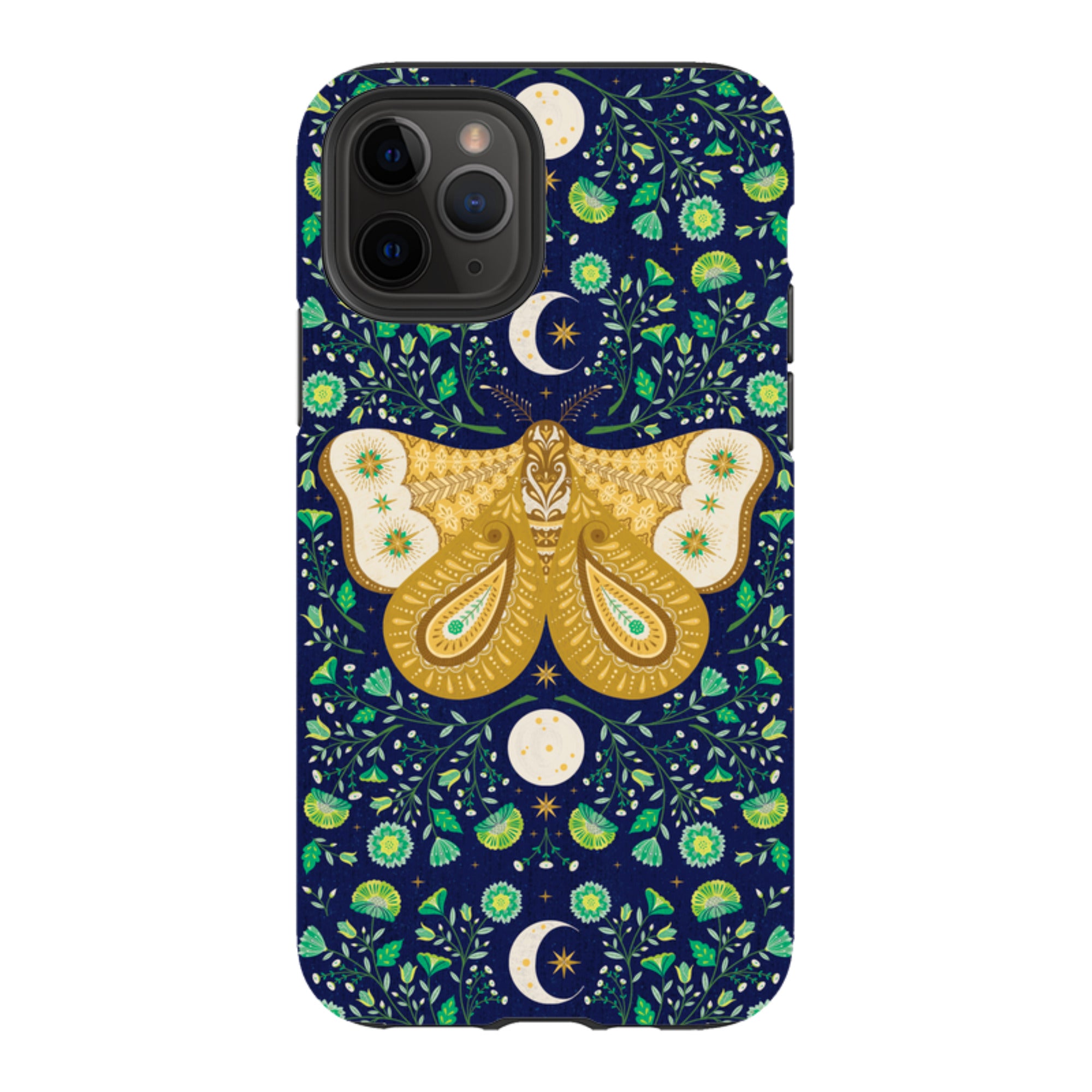 iPhone Tough Case - Moth By Jenny Zemanek