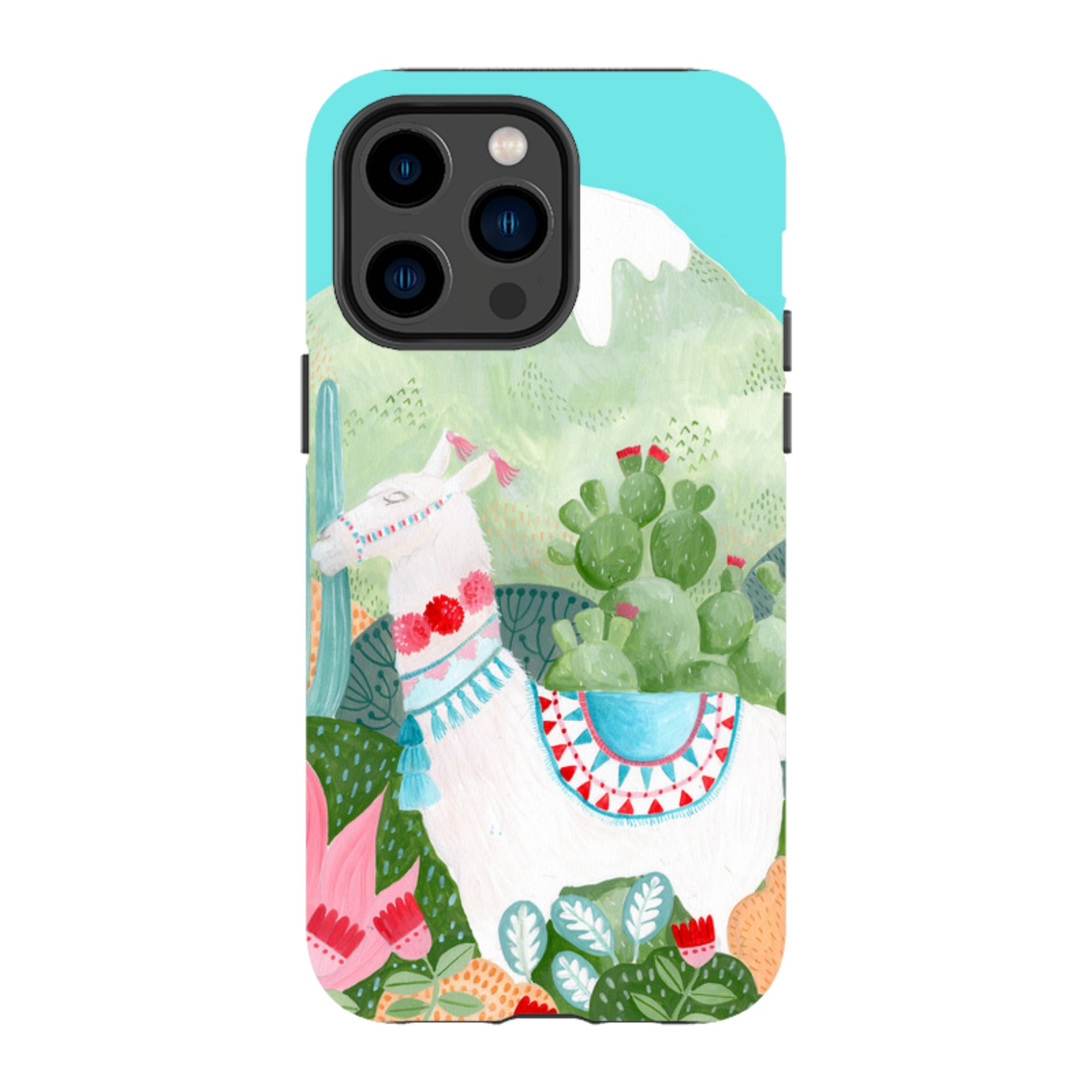iPhone Tough Case - Llama By Bex Parkin