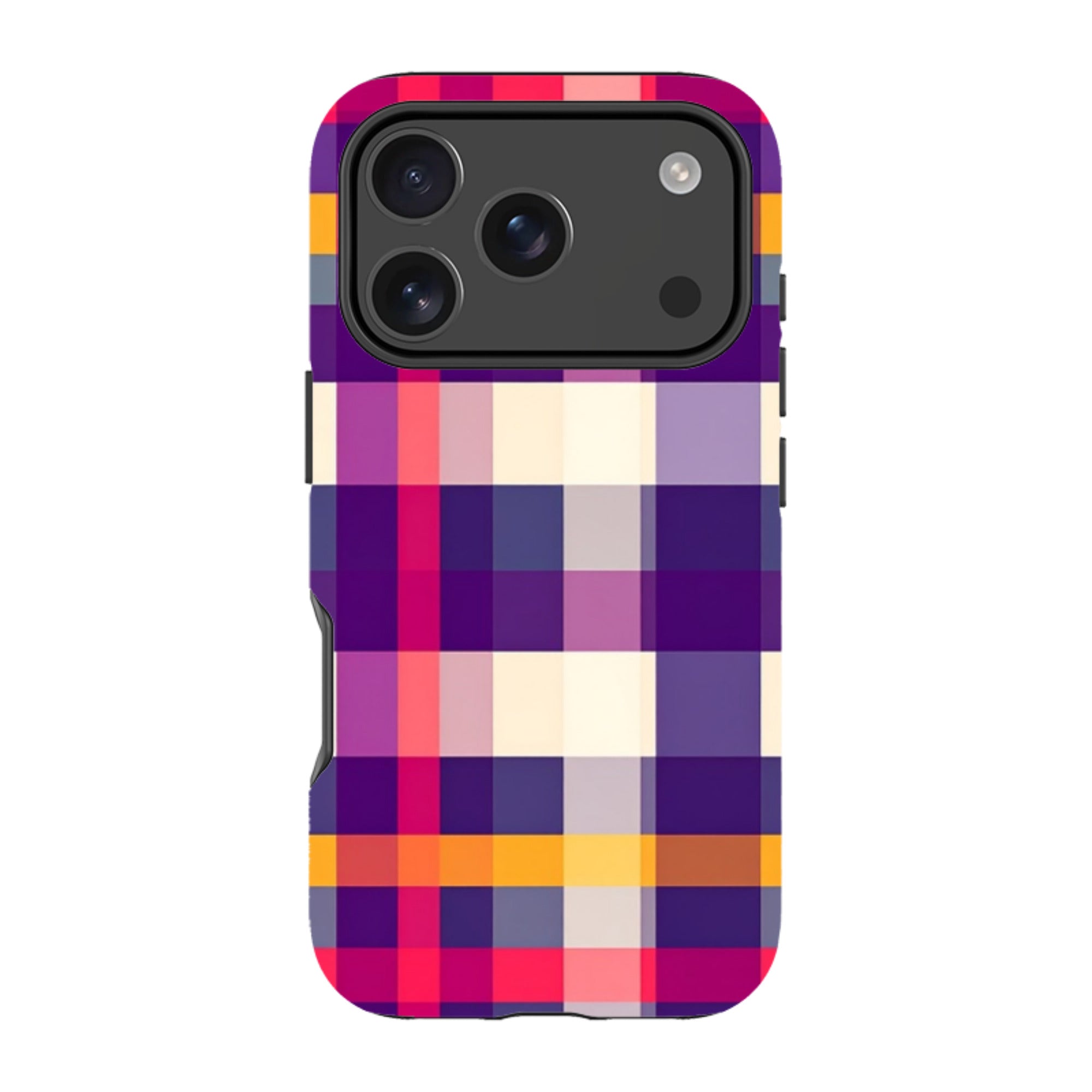 iPhone MagSafe Tough Case - Durban Gingham