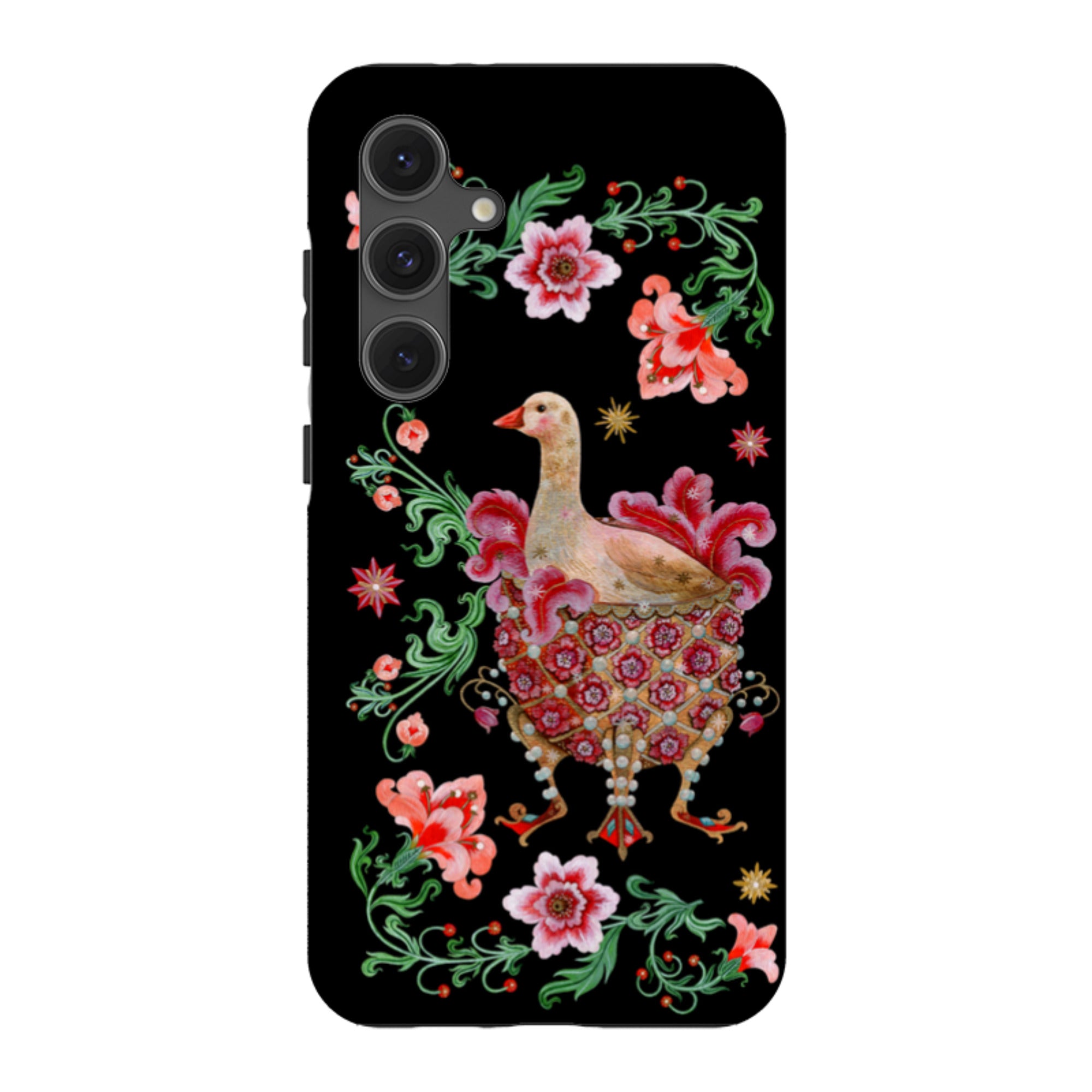 Samsung Tough  Case - Six Geese A Laying By Maria Matos