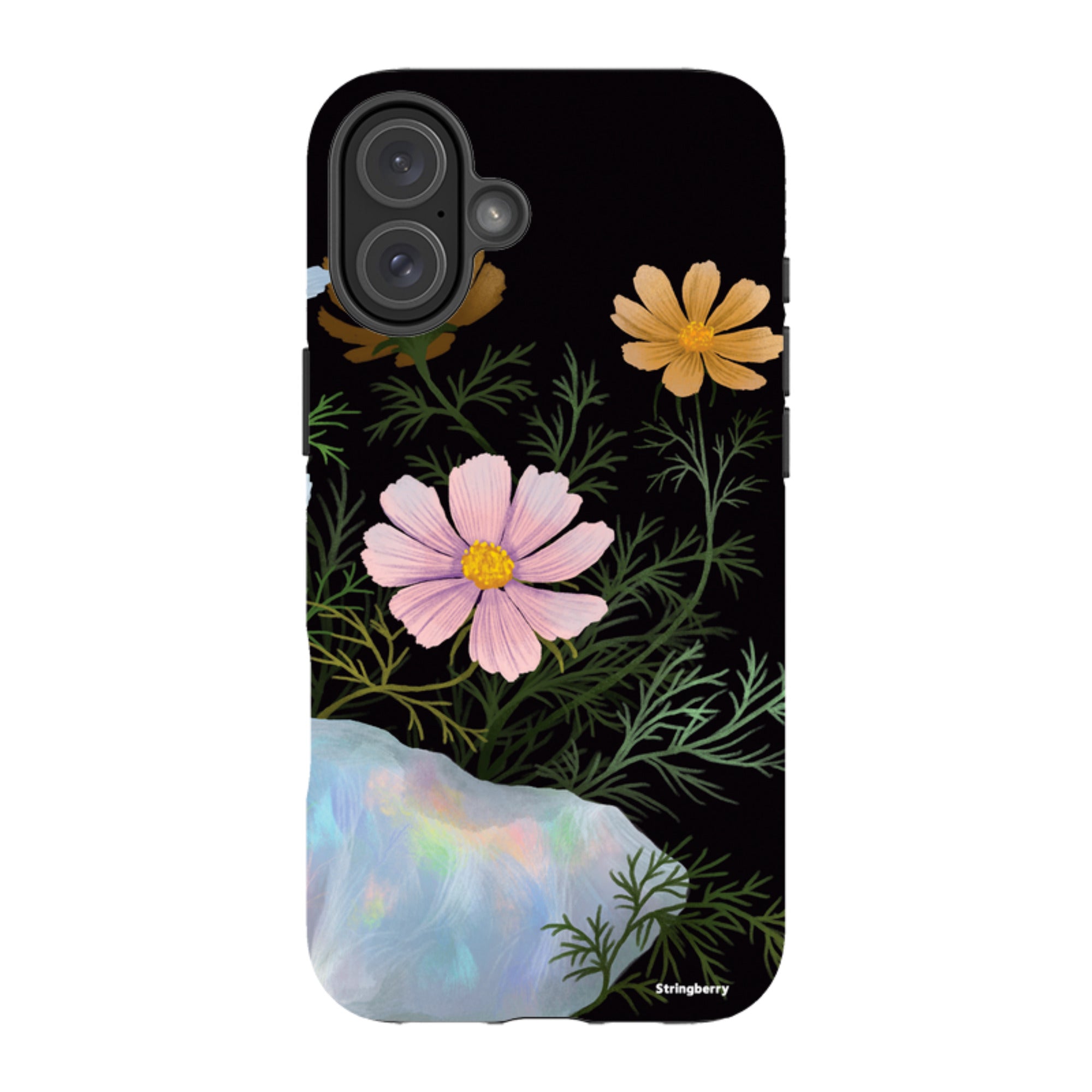 iPhone MagSafe Tough Case - Opal and Cosmos By Anna Stead