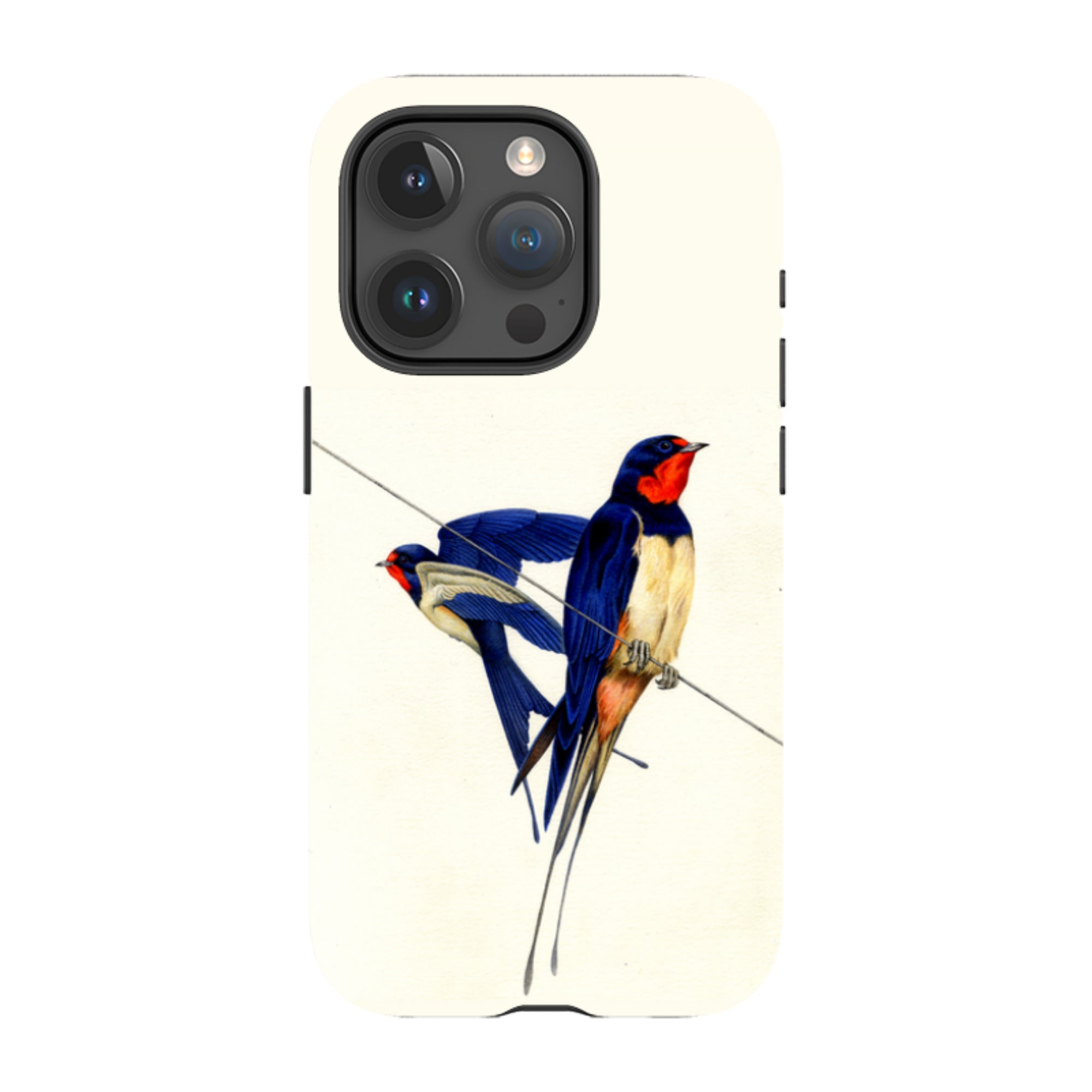 iPhone Tough Case - Swallows By Philip Hood