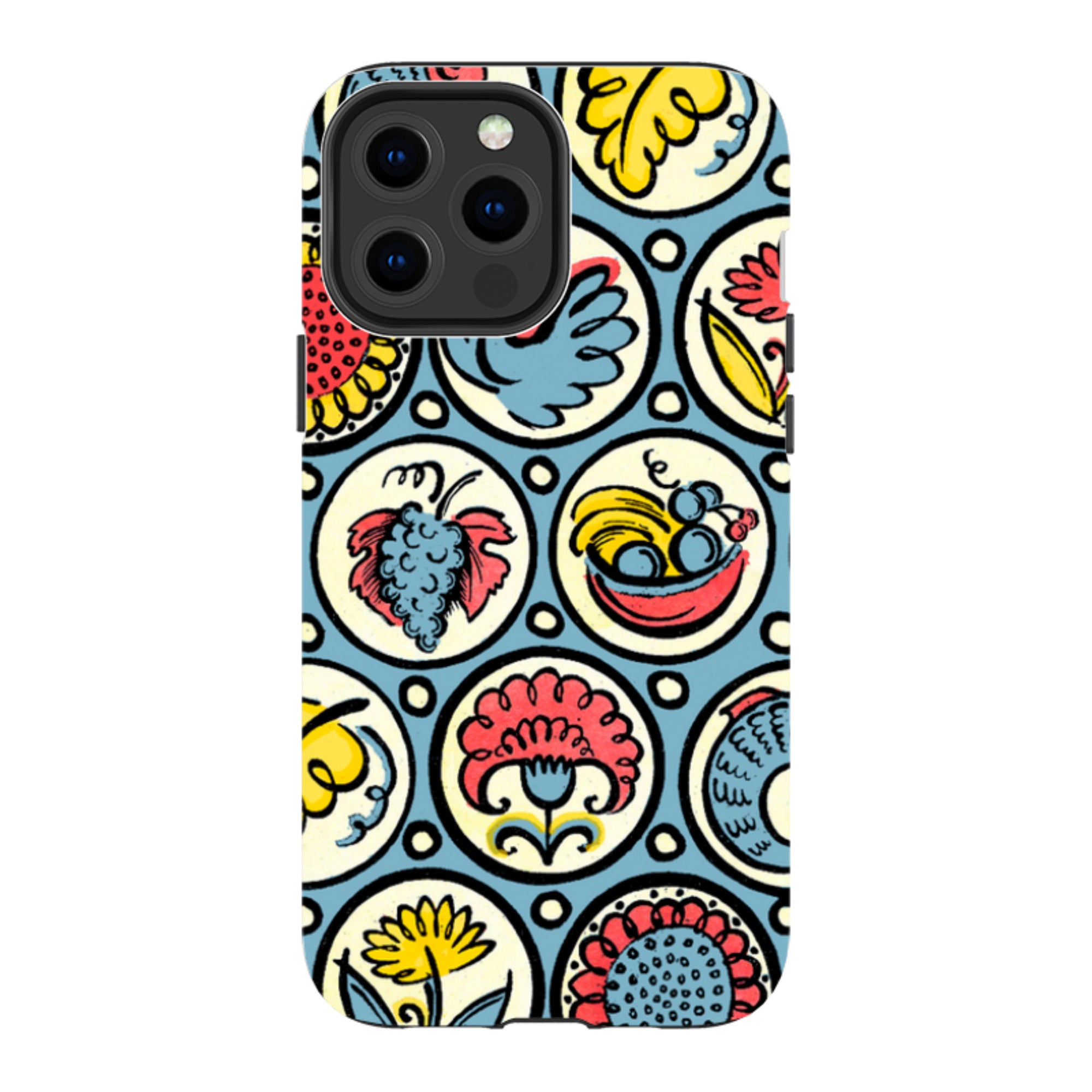 iPhone Tough Case - Birds, Fish & Fruit By Cressida Bell