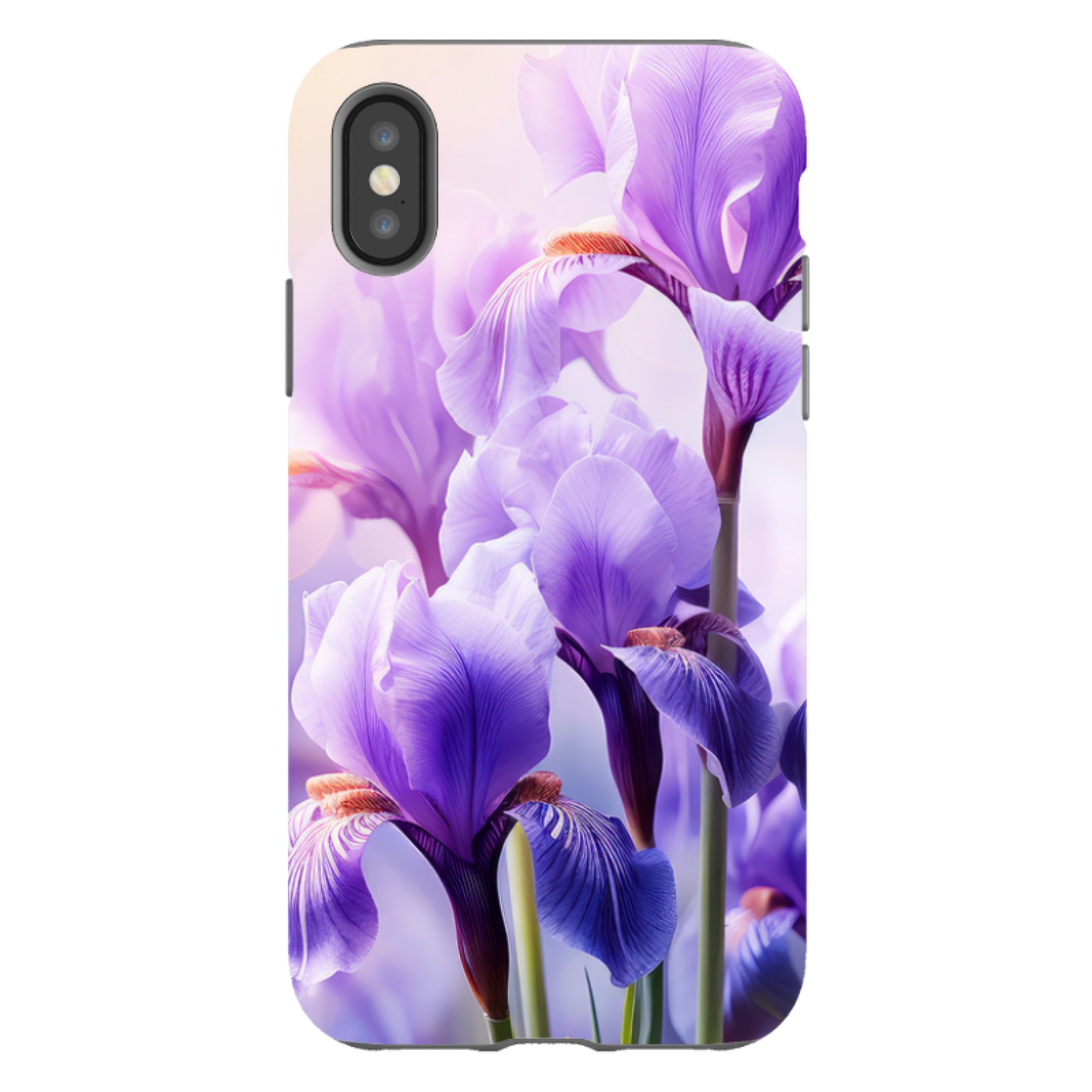 iPhone Tough Case -Mauve Floral II