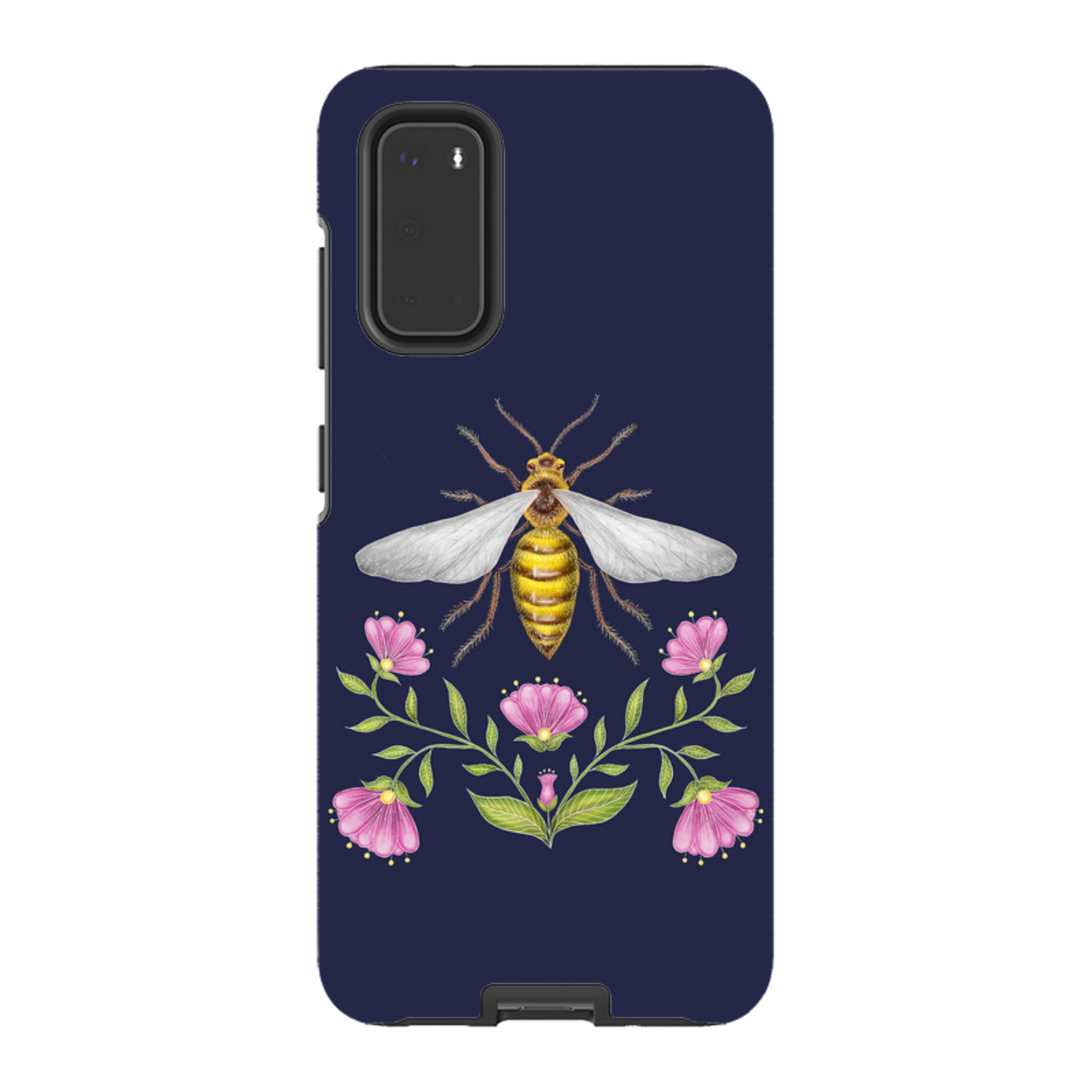 Samsung Tough Case - Wings Of Freedom Navy By Catherine Rowe