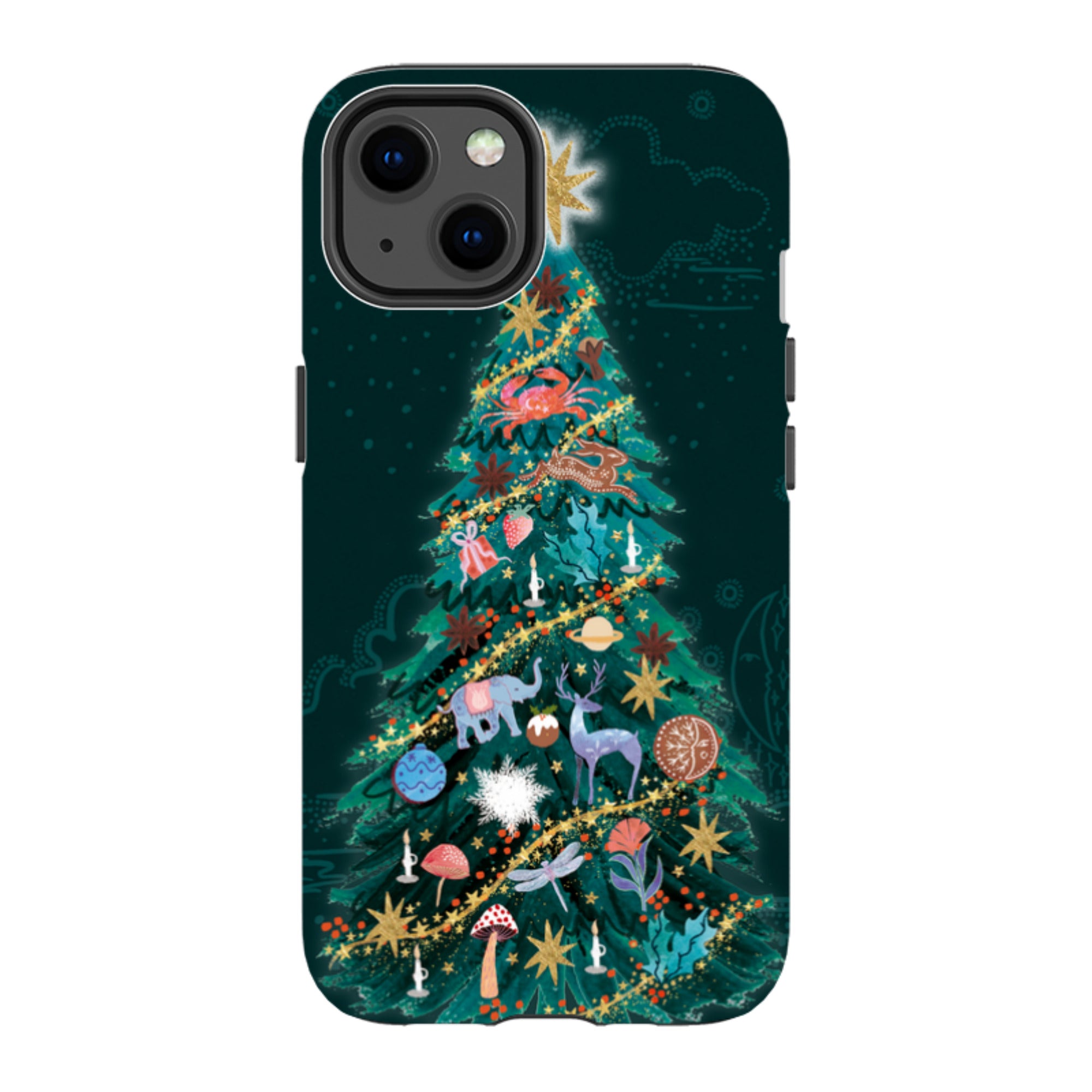 iPhone Tough Case - Kitsch Tree By Emma Frances Grant