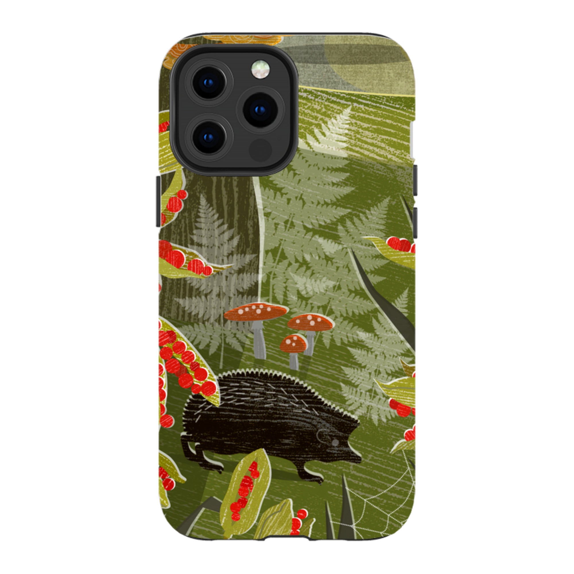 iPhone Tough Case - October Hedgehog By Liane Payne