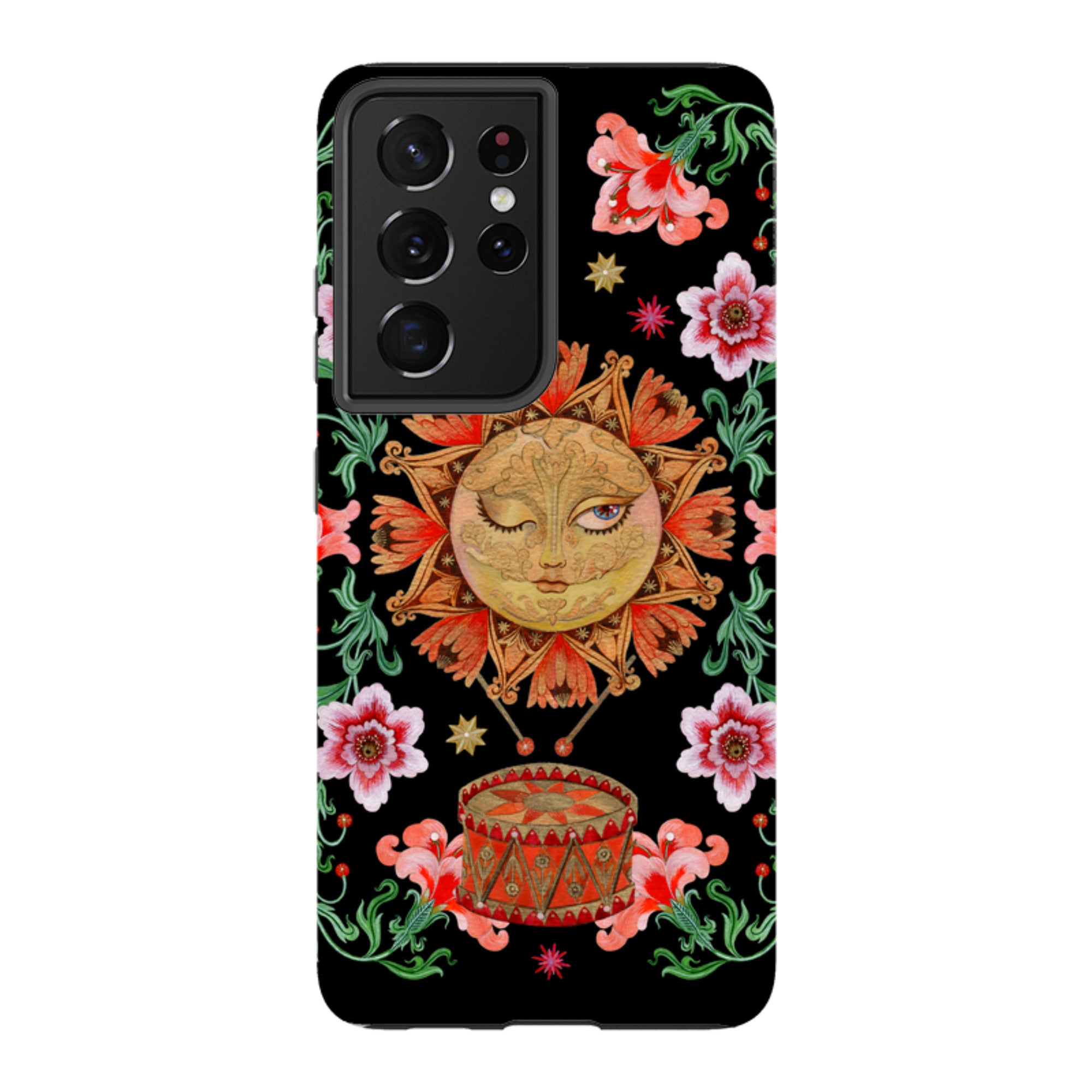 Samsung Tough  Case - Twelve Drummers Drumming By Maria Matos