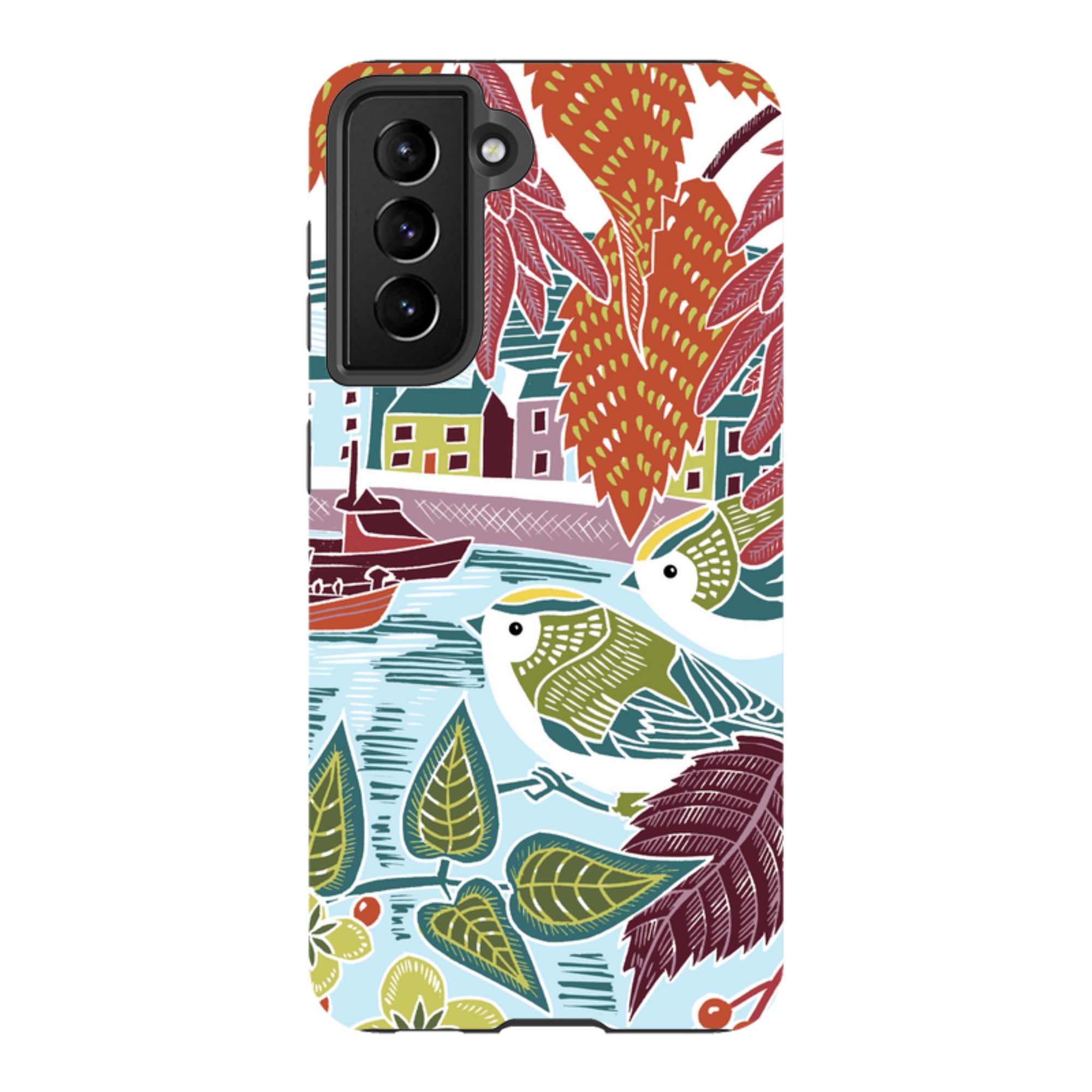 Samsung Tough  Case - Goldcrests Harbour By Kate heiss