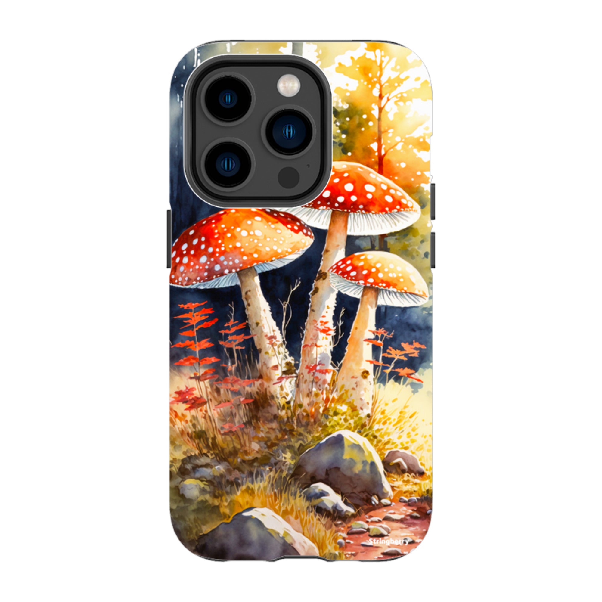 iPhone Tough Case - Mushroom Colour I