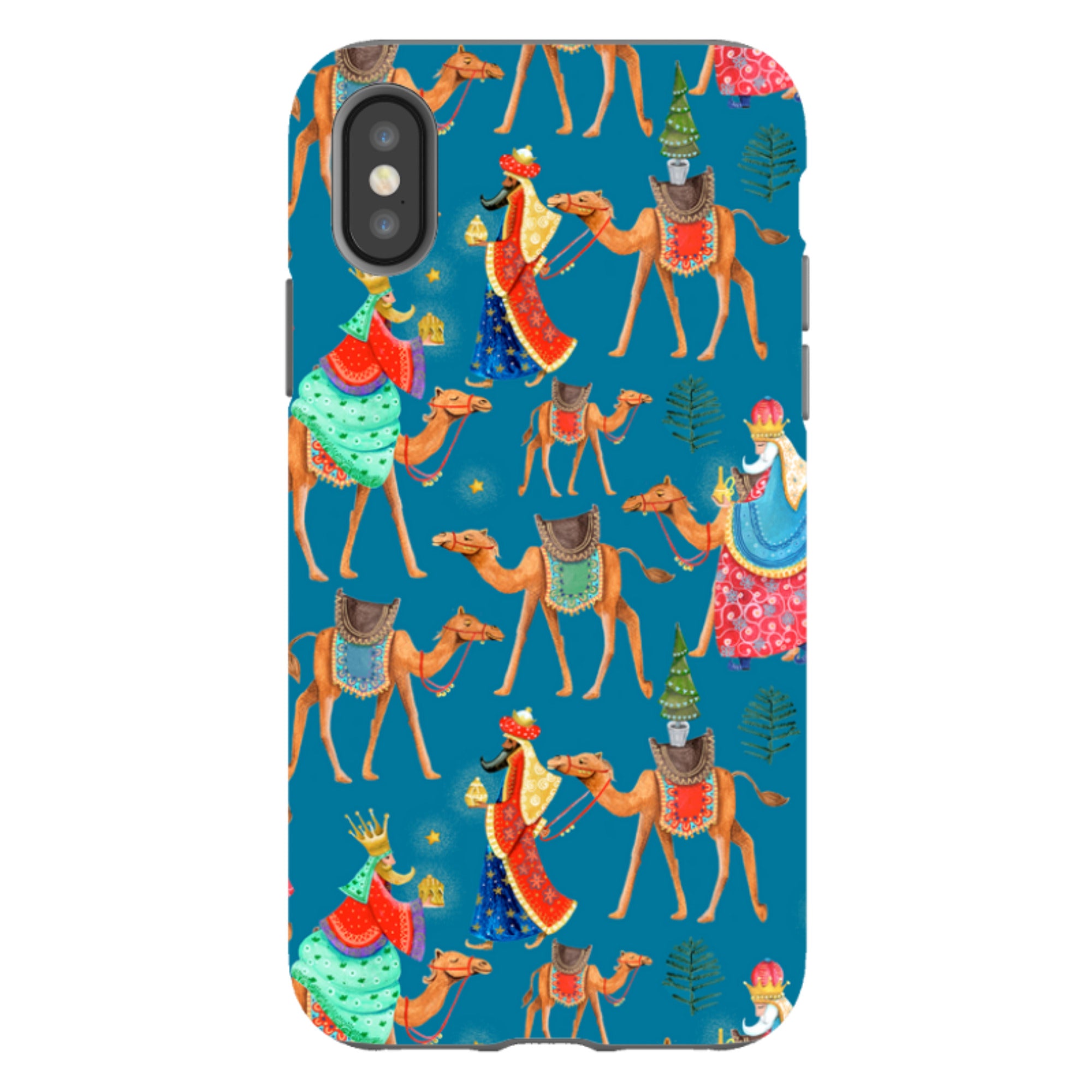 iPhone Tough Case - Three Kings By Caroline Bonne Muller