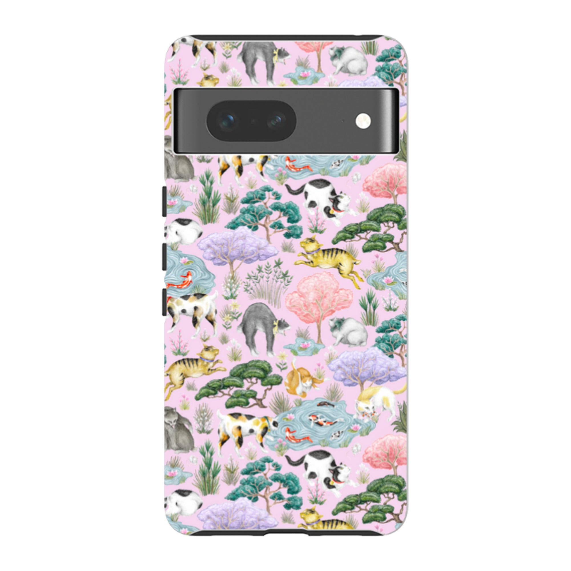 Google Tough Case - Cat Garden By Catherine Rowe