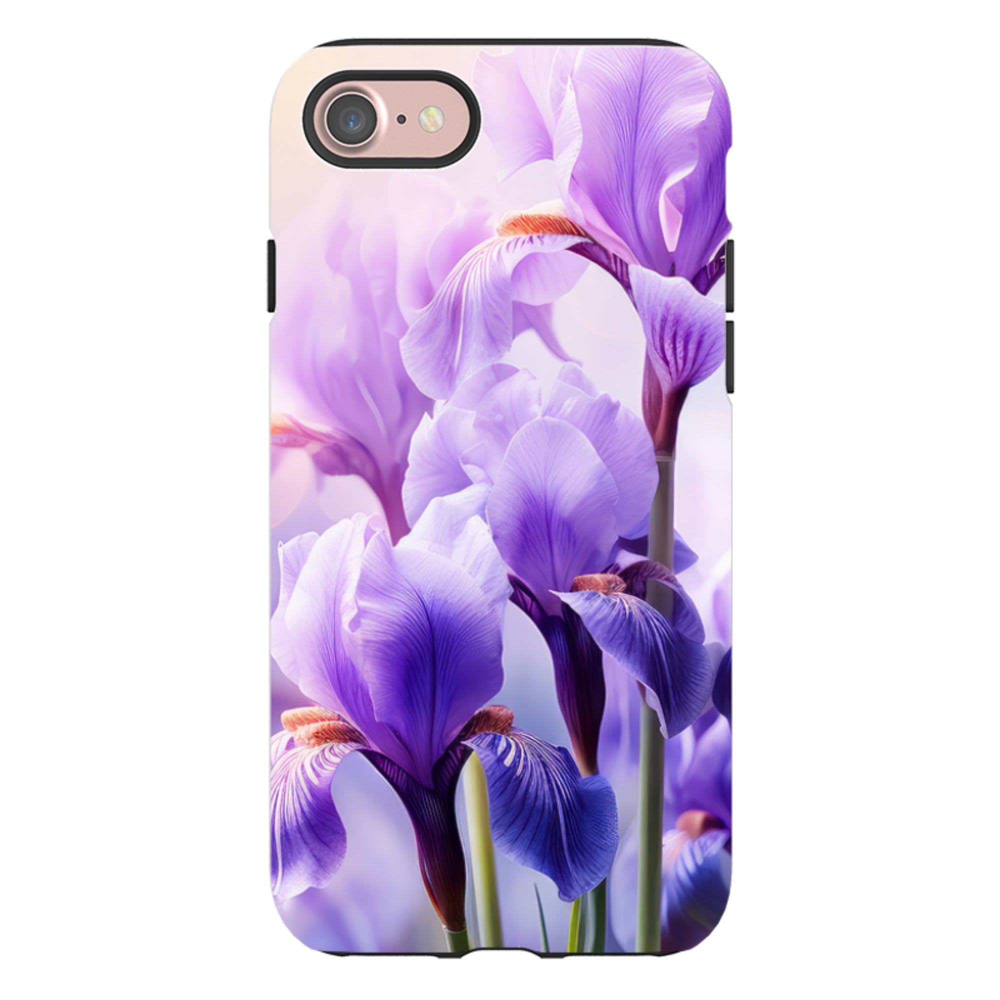 iPhone Tough Case -Mauve Floral II