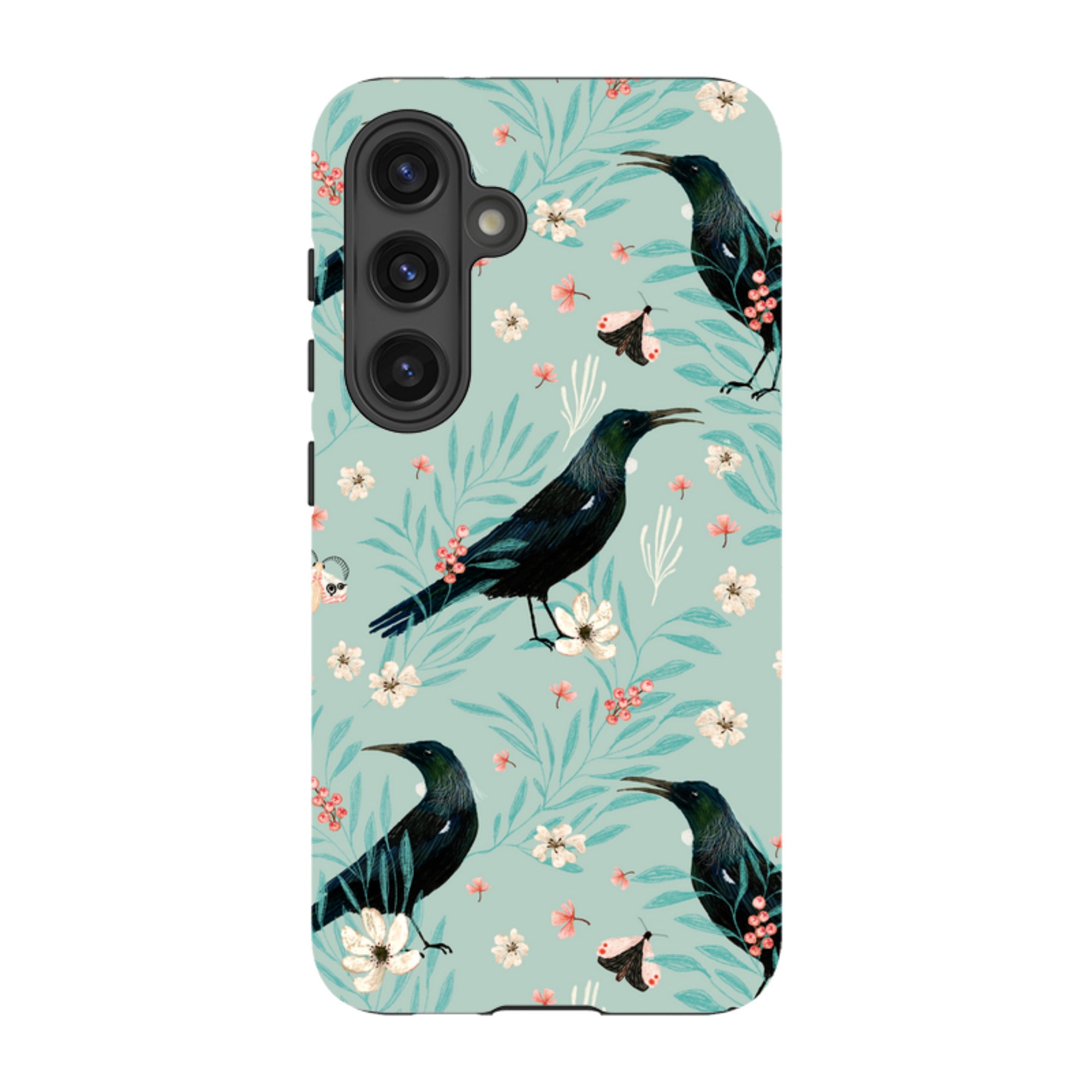 Samsung Tough Case - Tui Light Blue By Katherine Quinn
