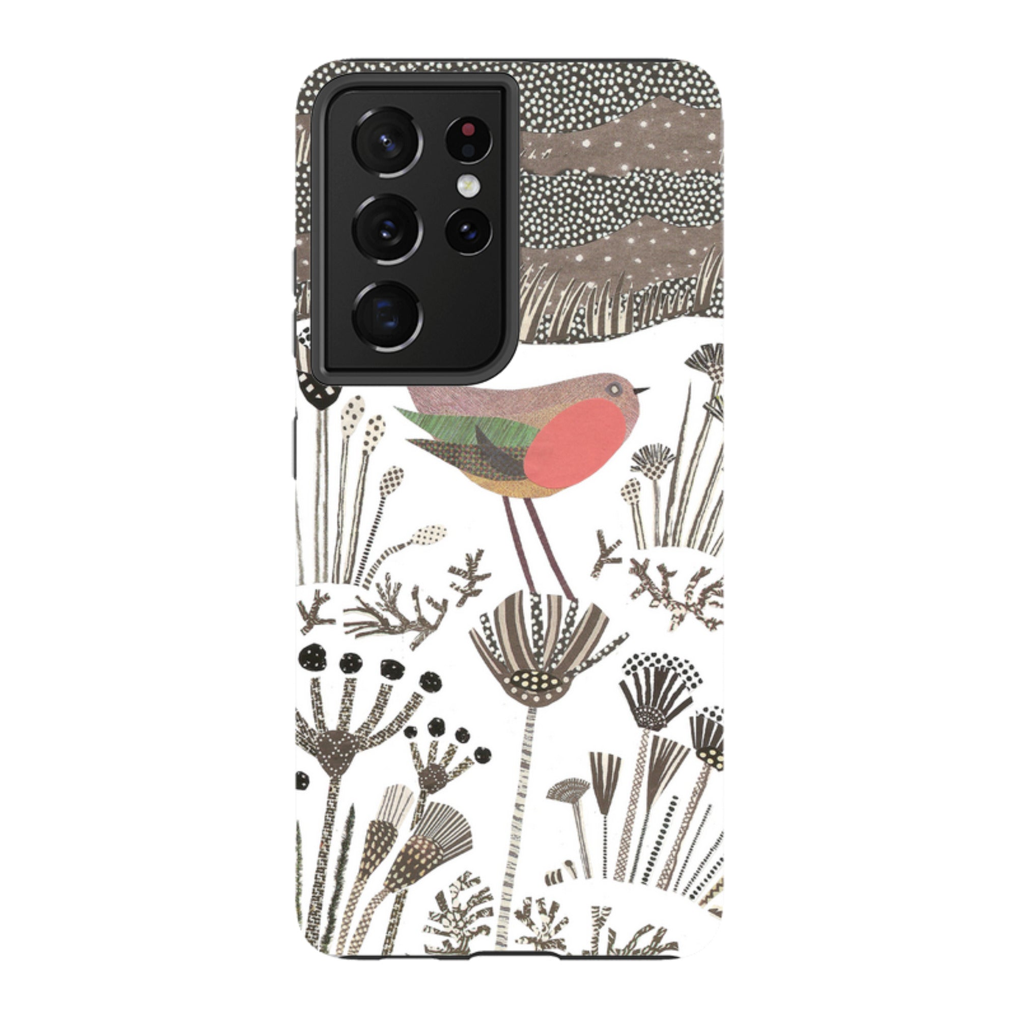 Samsung Tough Case - Robin in Snow By Jane Robbins