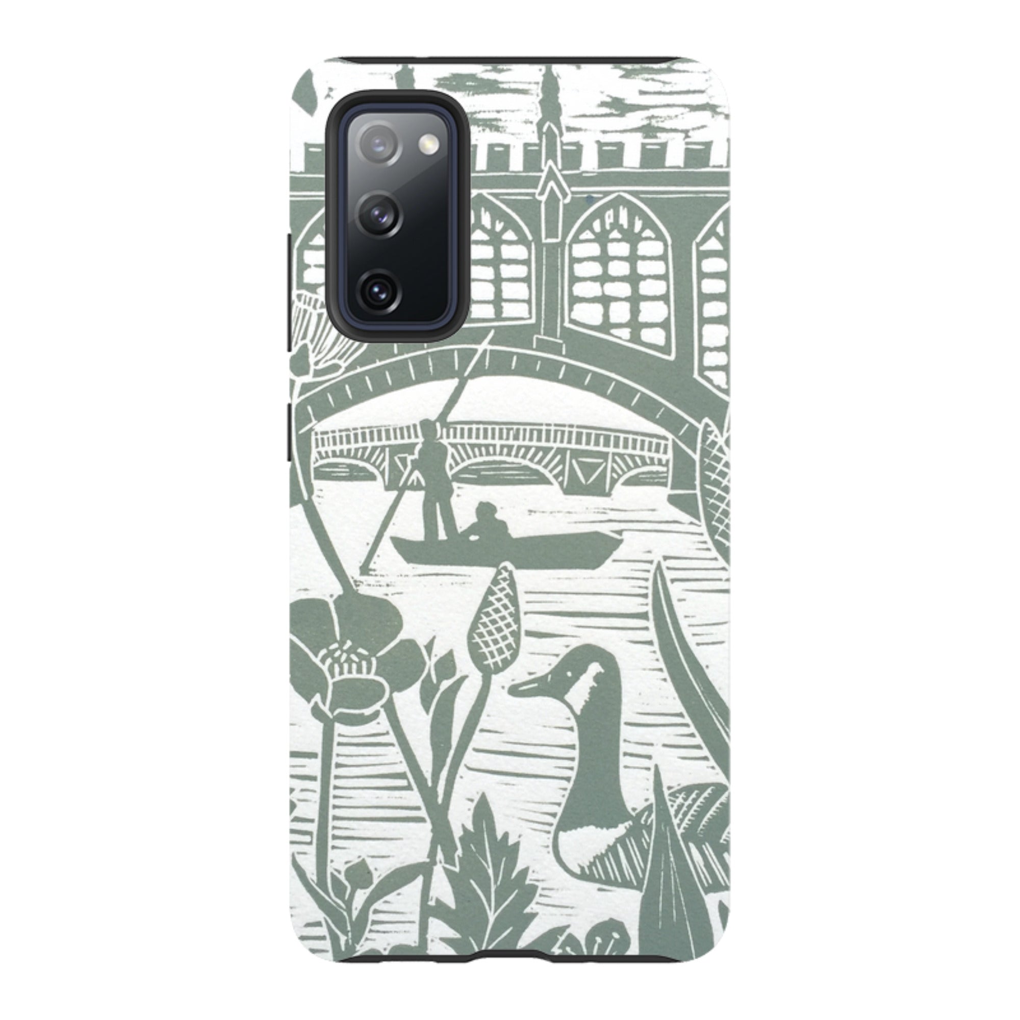Samsung Tough Case - Punting At Cambridge By Kate Heiss