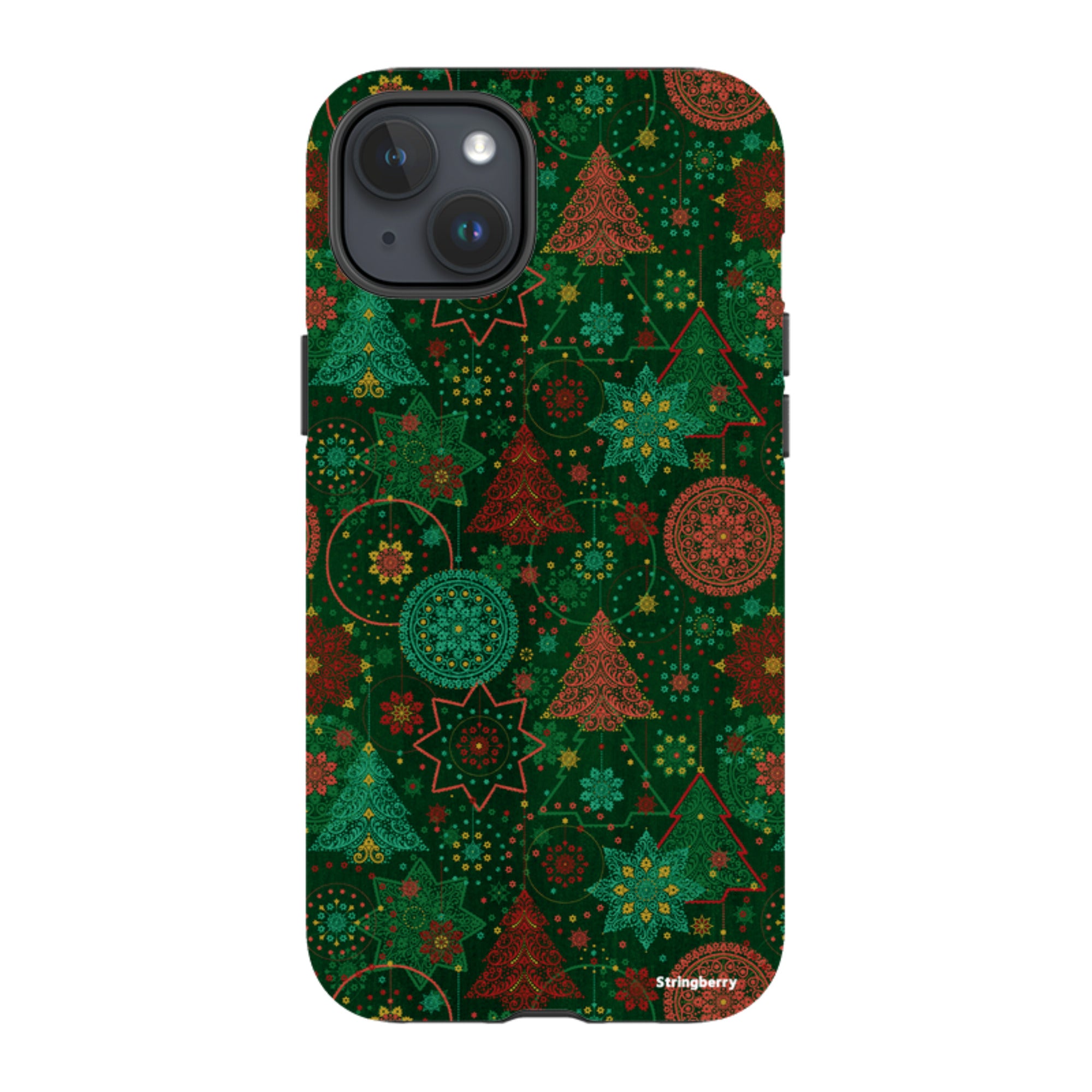 iPhone Tough Case - Christmas Forest By Natalie Pedetti Prack
