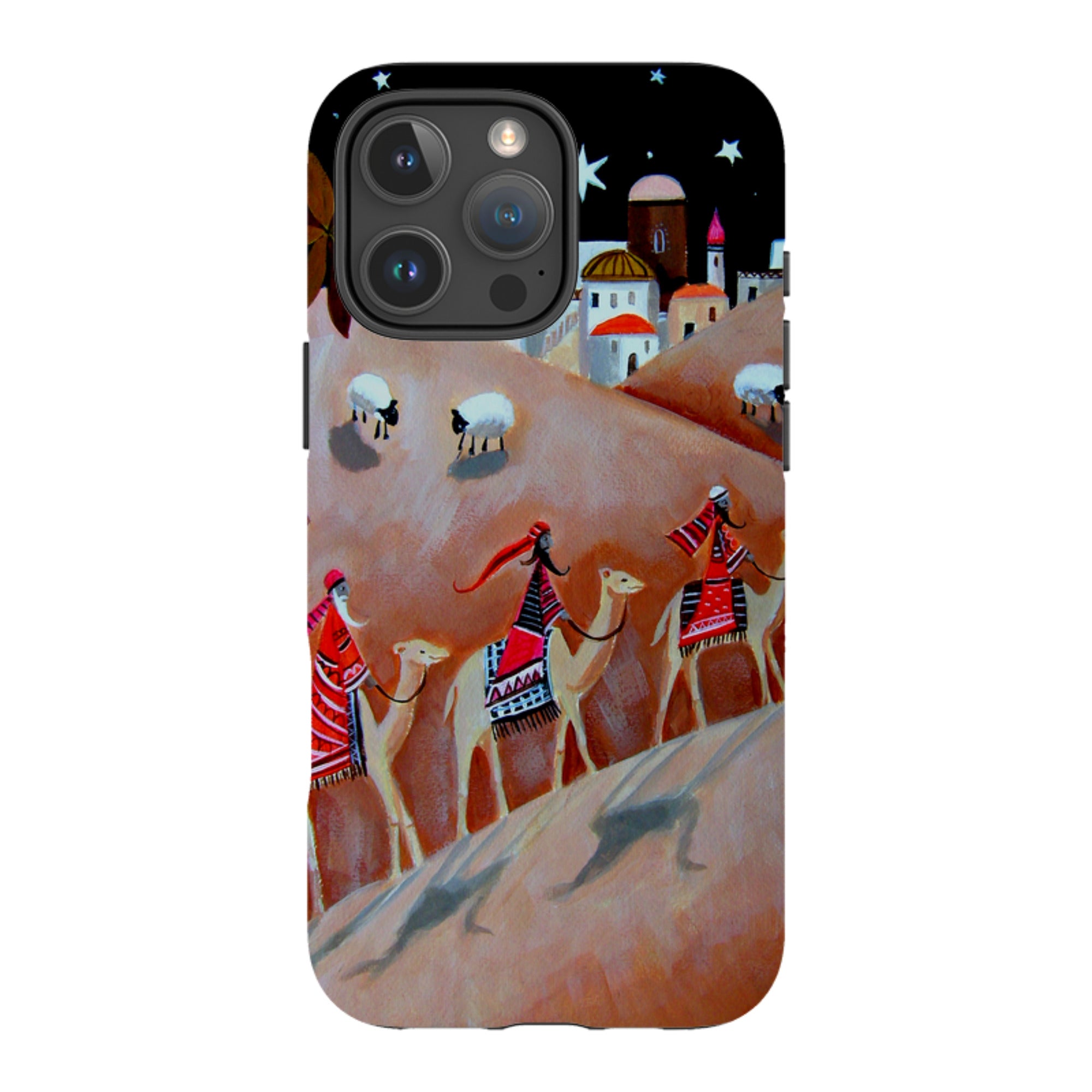 iPhone Tough Case - We Three Kings By Mary Stubberfield