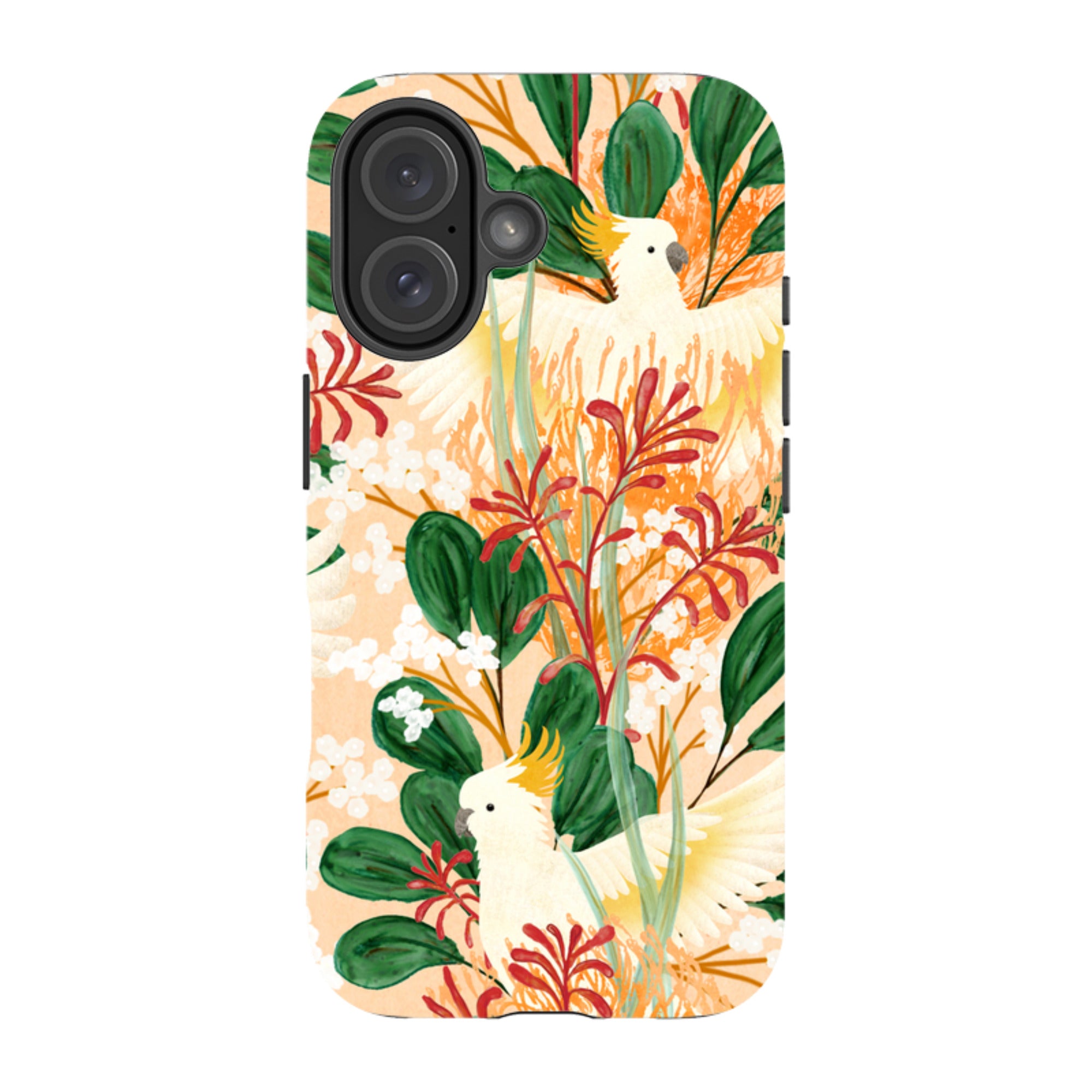 iPhone MagSafe Tough Case - Cockatoo By Katherine Quinn