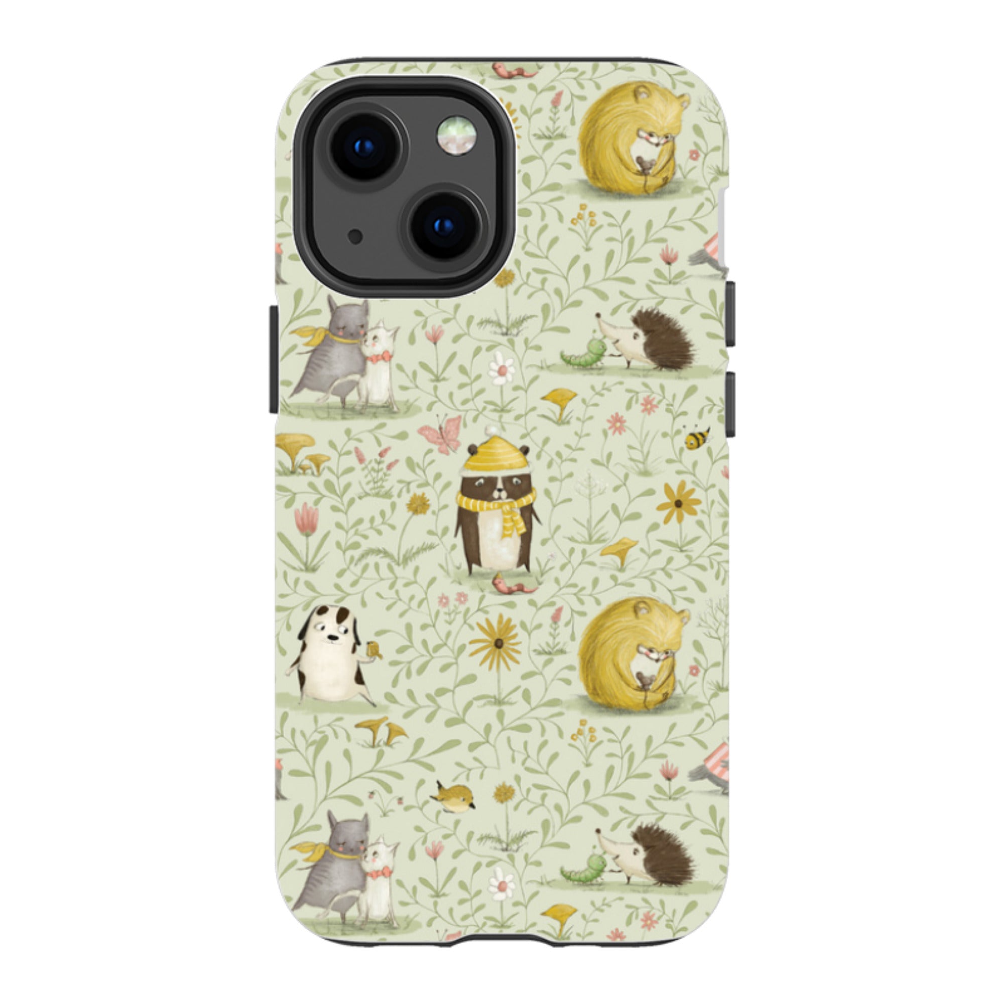 iPhone Tough Case - Animal Meetings By Maja Lindberg