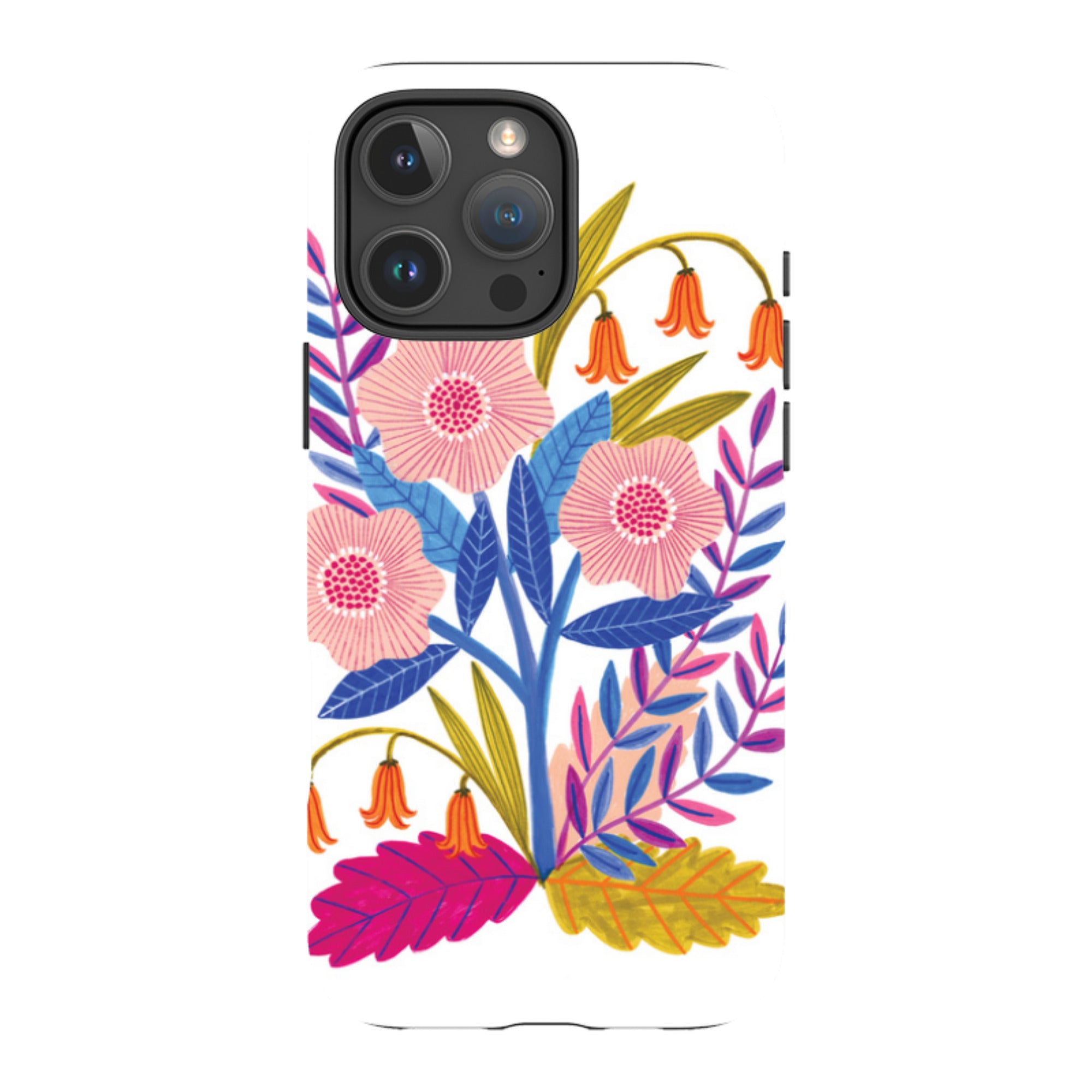 iPhone Tough Case - Leaves Cluster By Lee Foster Wilson