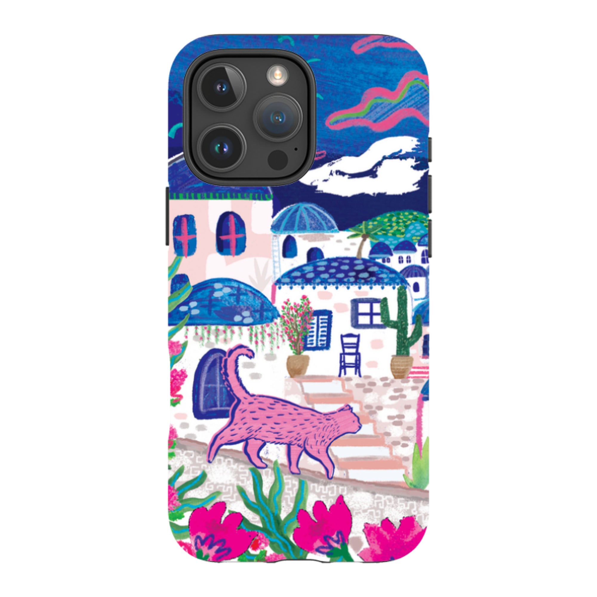 iPhone Tough Case - Sapphire Seas By Emma Frances Grant