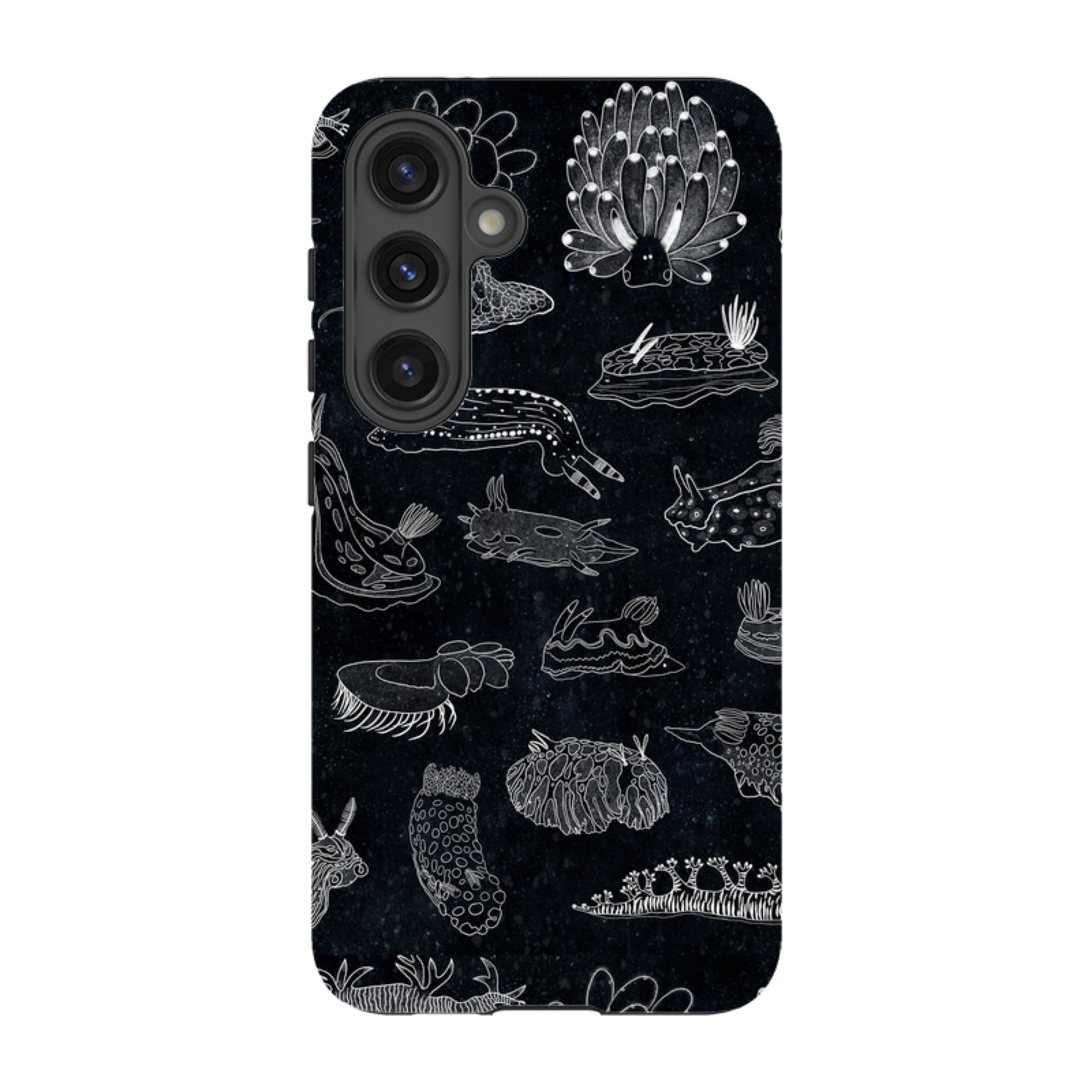 Samsung Tough Case - Nudibranch Line Drawing By Katherine Quinn