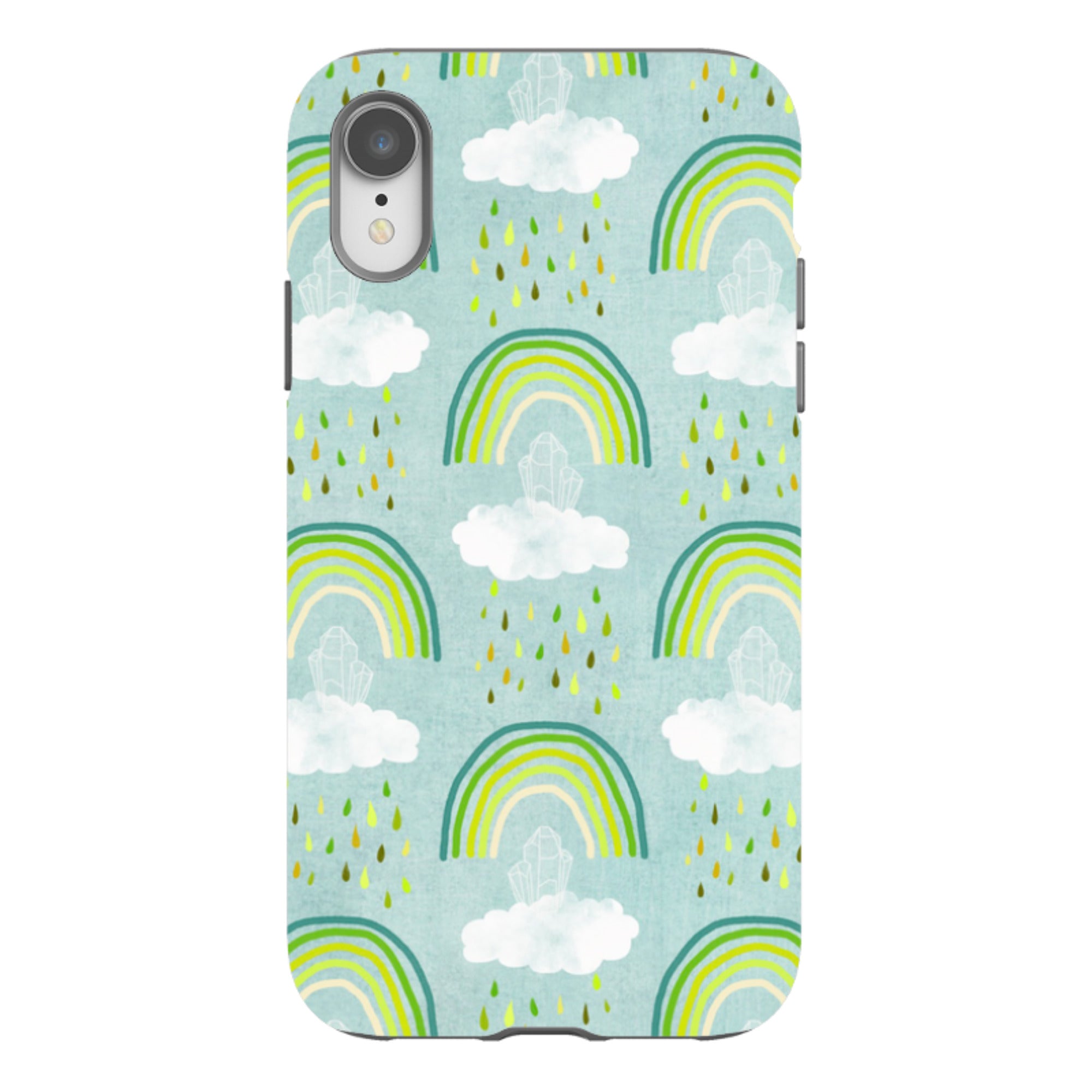 iPhone Tough Case - Rainbows And Crystals By Katherine Quinn