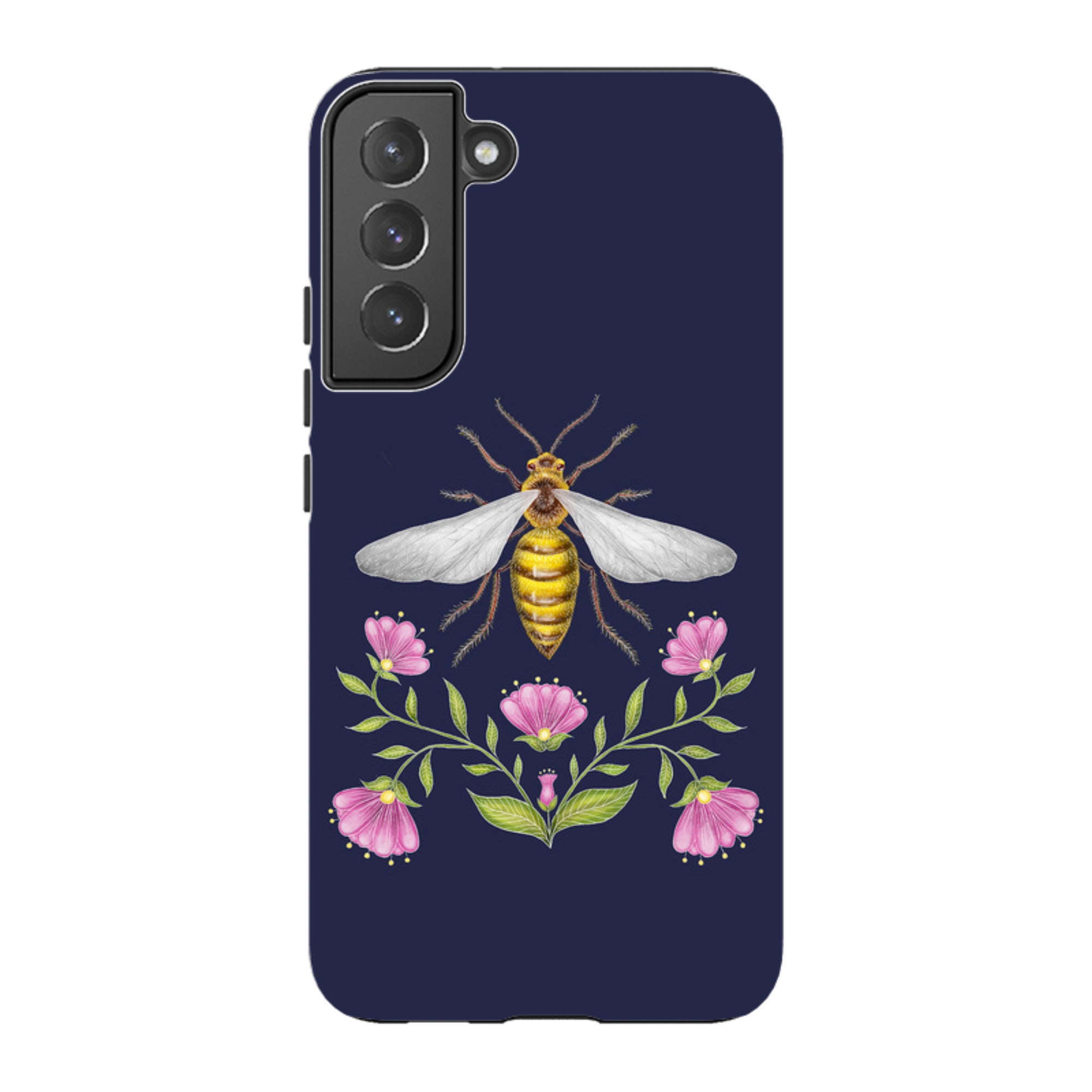 Samsung Tough Case - Wings Of Freedom Navy By Catherine Rowe