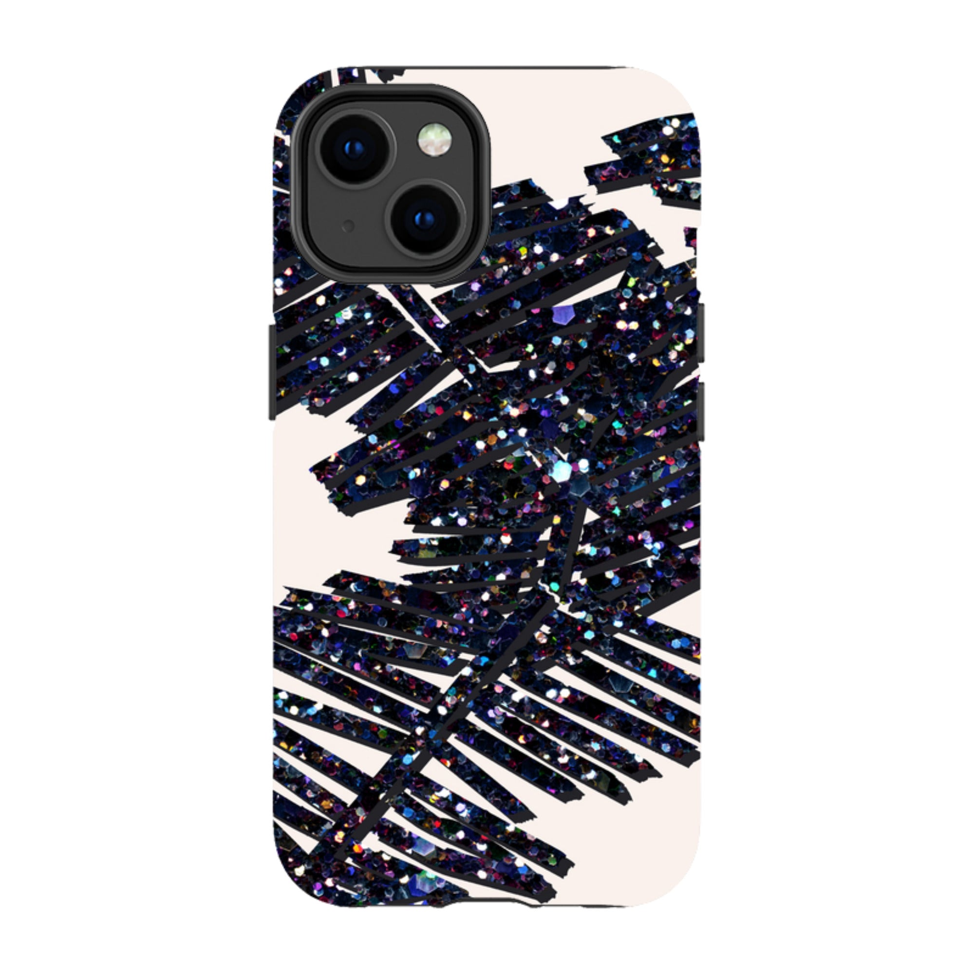 iPhone Tough Case - Night Palm By Kitty Joseph