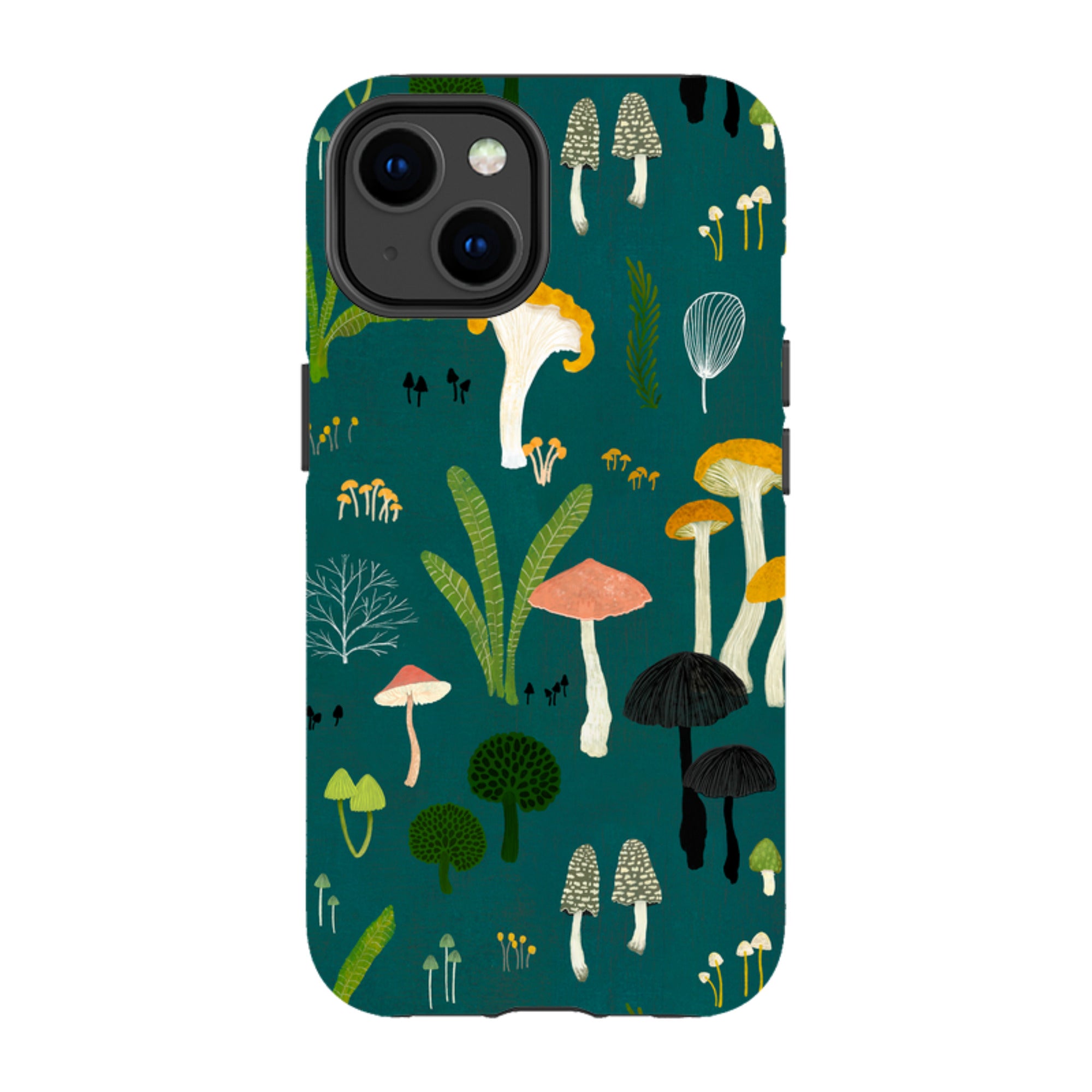 iPhone Tough Case - Mushroom Lake By Katherine Quinn