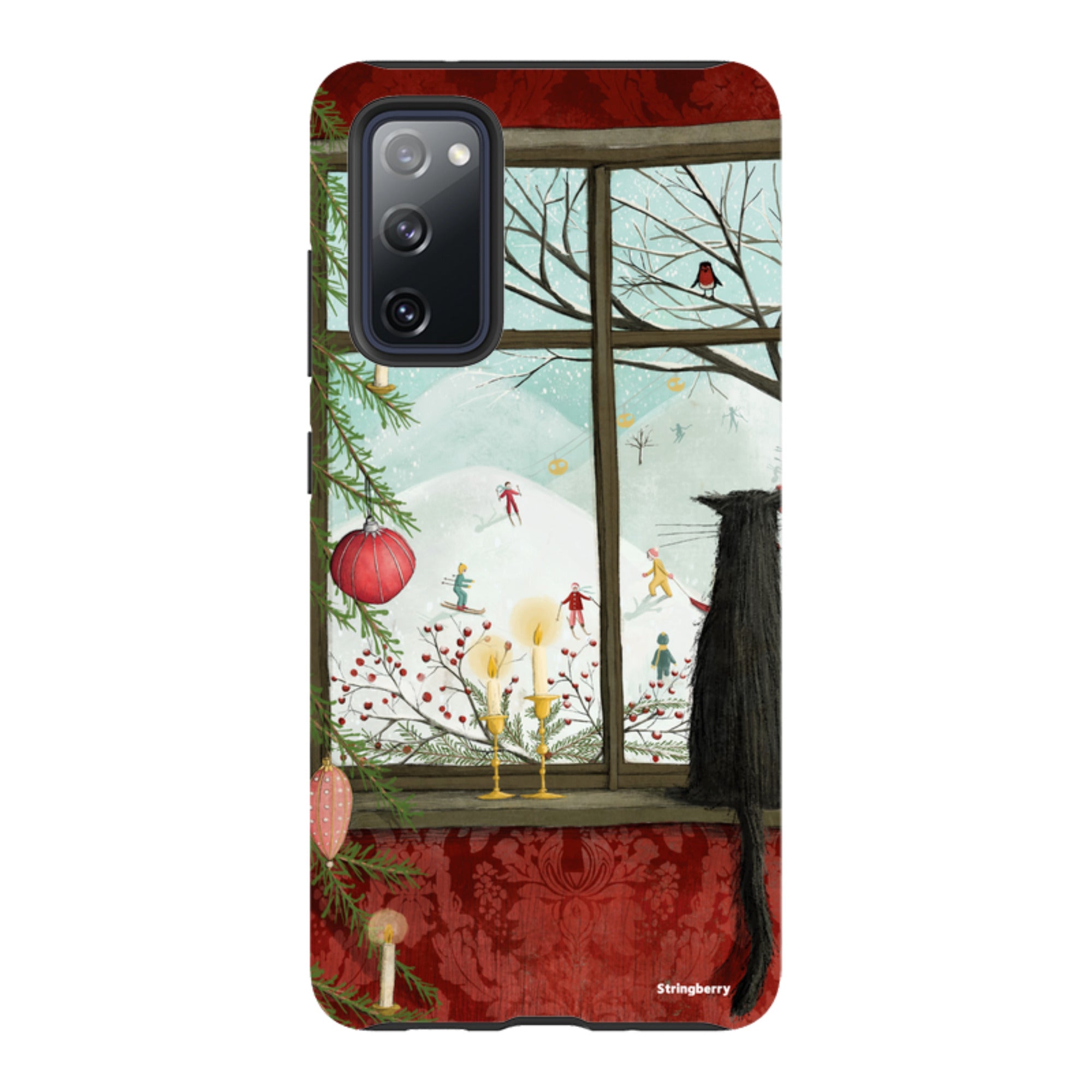 Samsung Tough Case - Christmas Window By Maja Lindberg