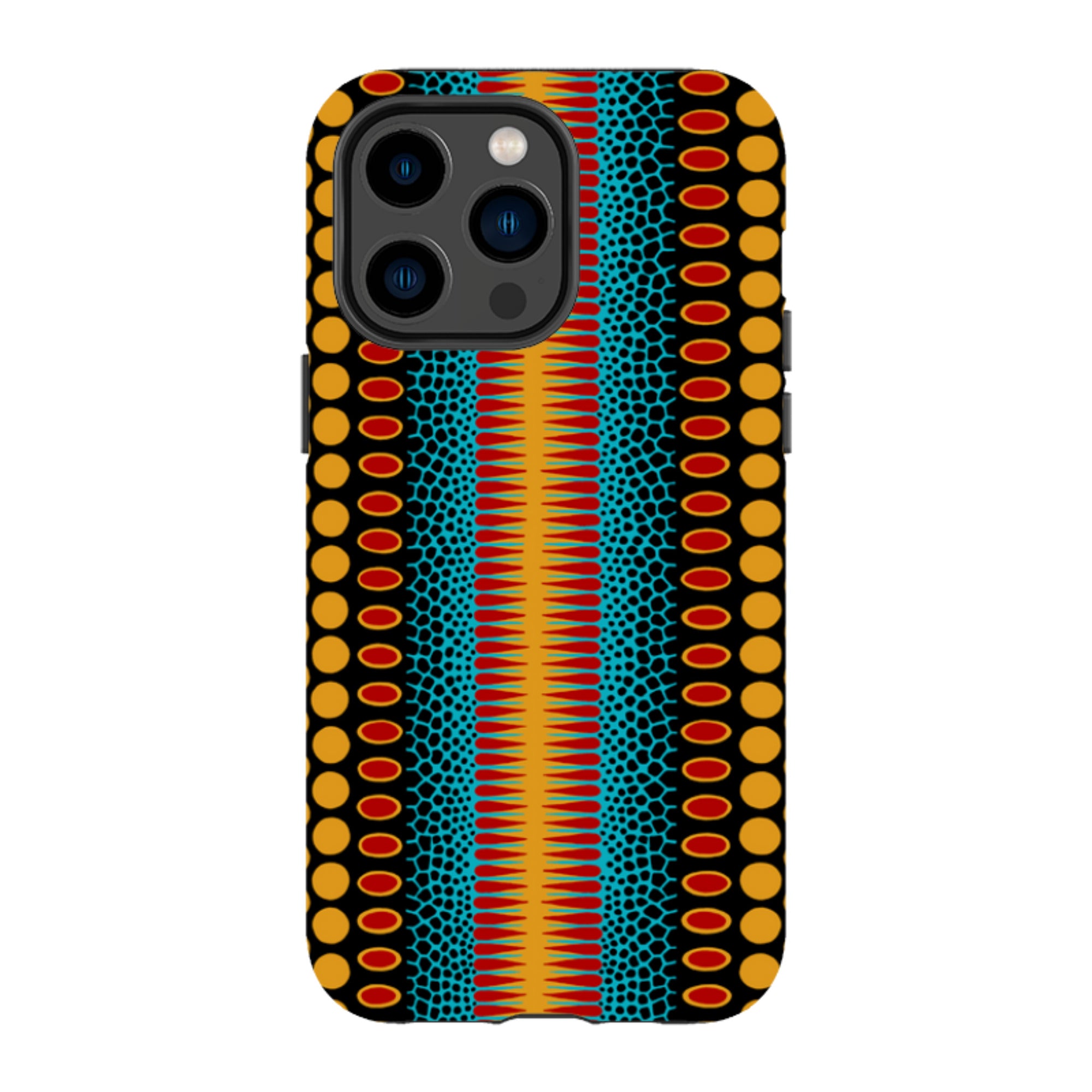 iPhone Tough Case - Tropical  Spot Vertical By Cressida Bell