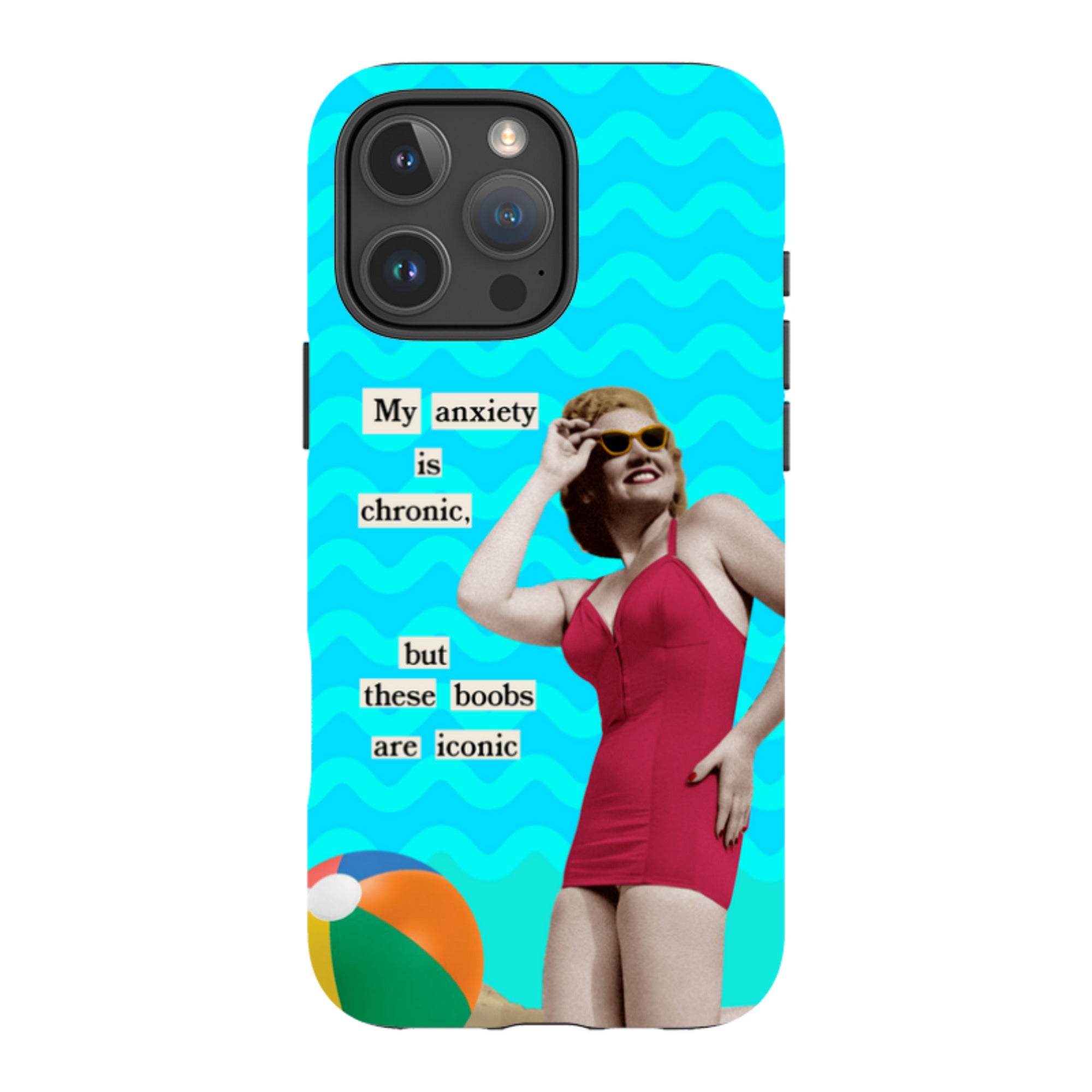 iPhone Tough Case - Boobs By Clare Jordan