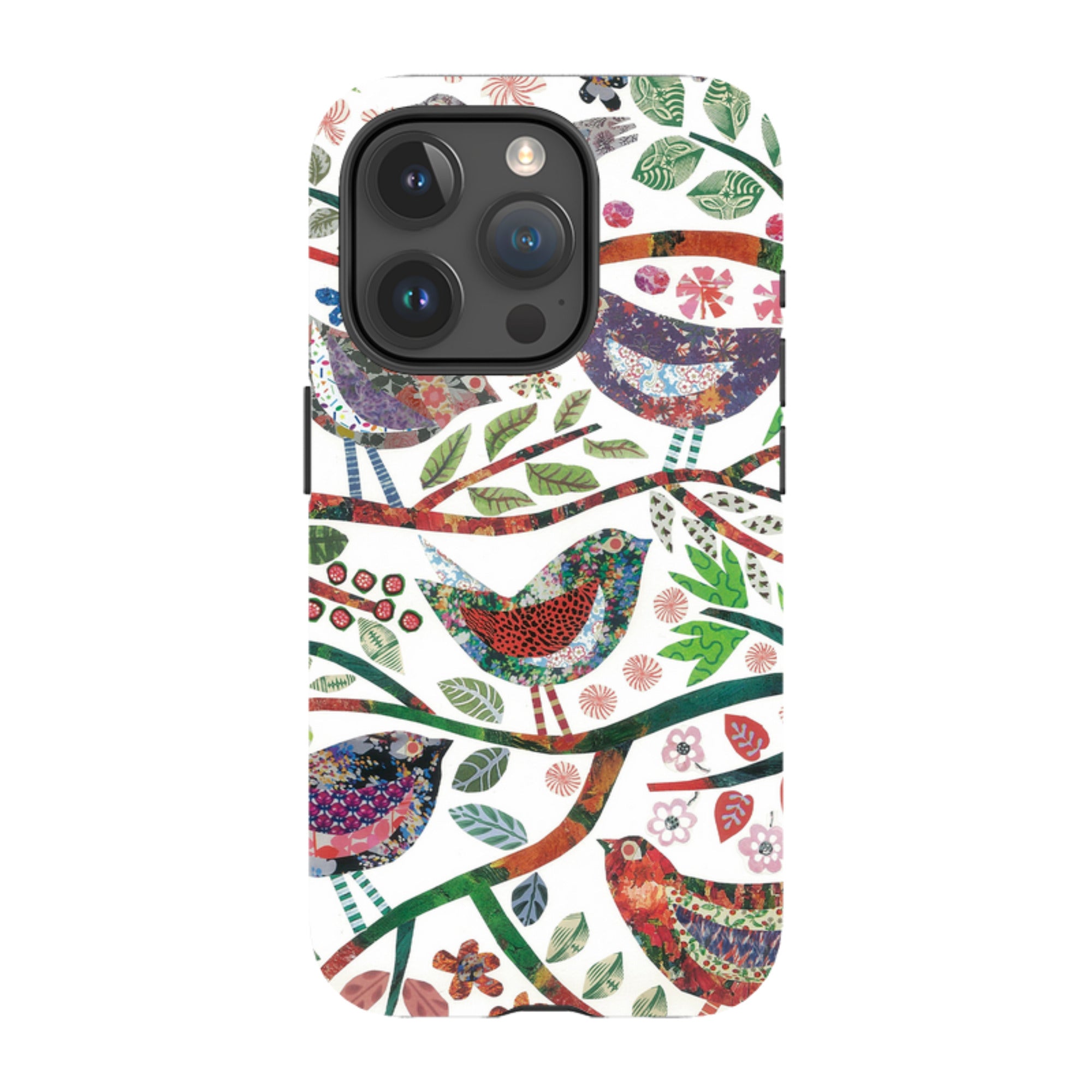 iPhone Tough Case - Vintage Birds By Jane Robbins