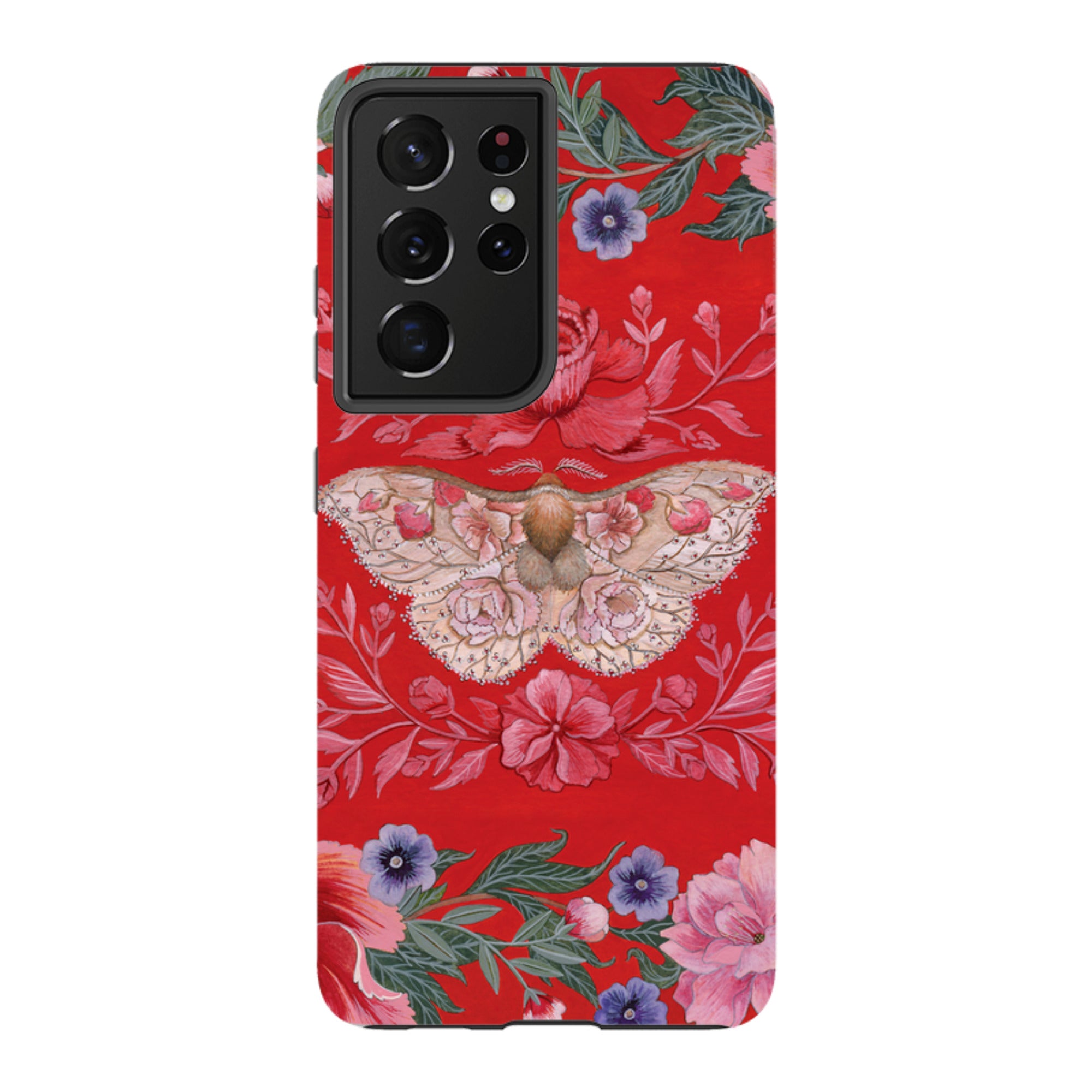 Samsung Tough Case - Blossom Moth By Maria Matos