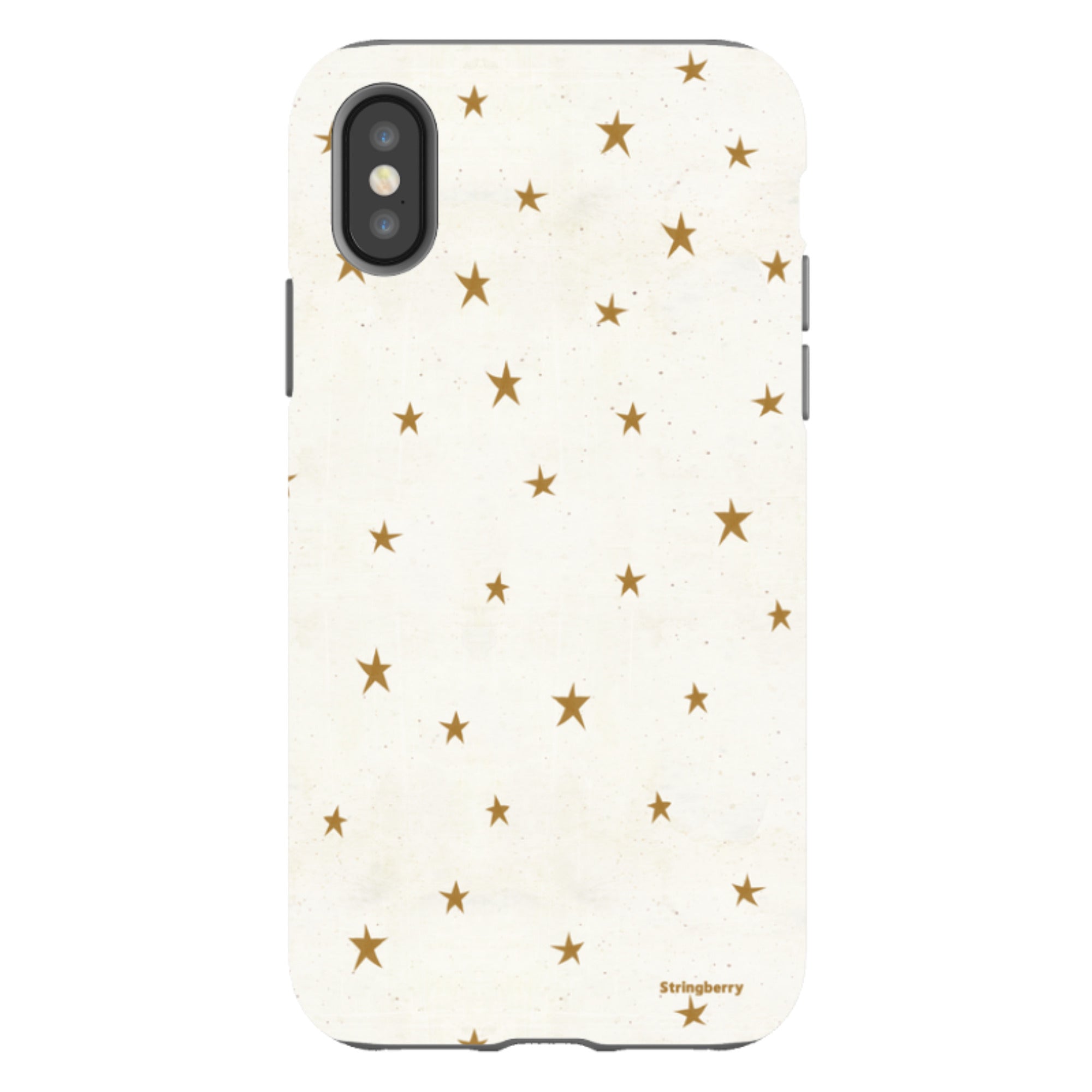 iPhone Tough Case - Christmas Stars-1 By Katherine Quinn