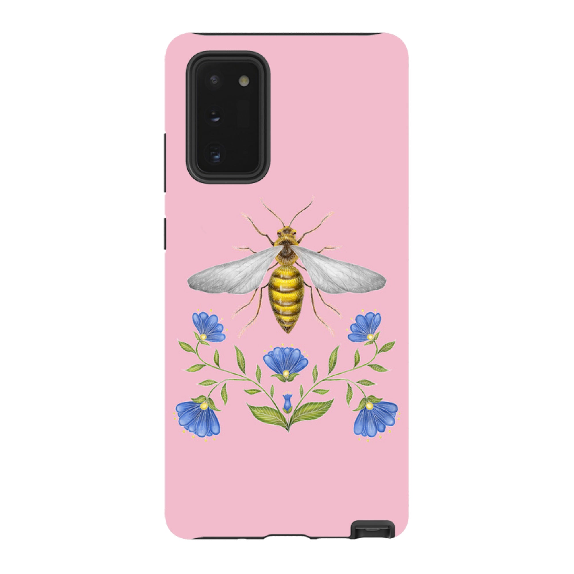 Samsung Tough Case - Wings Of Freedom Pink By Catherine Rowe