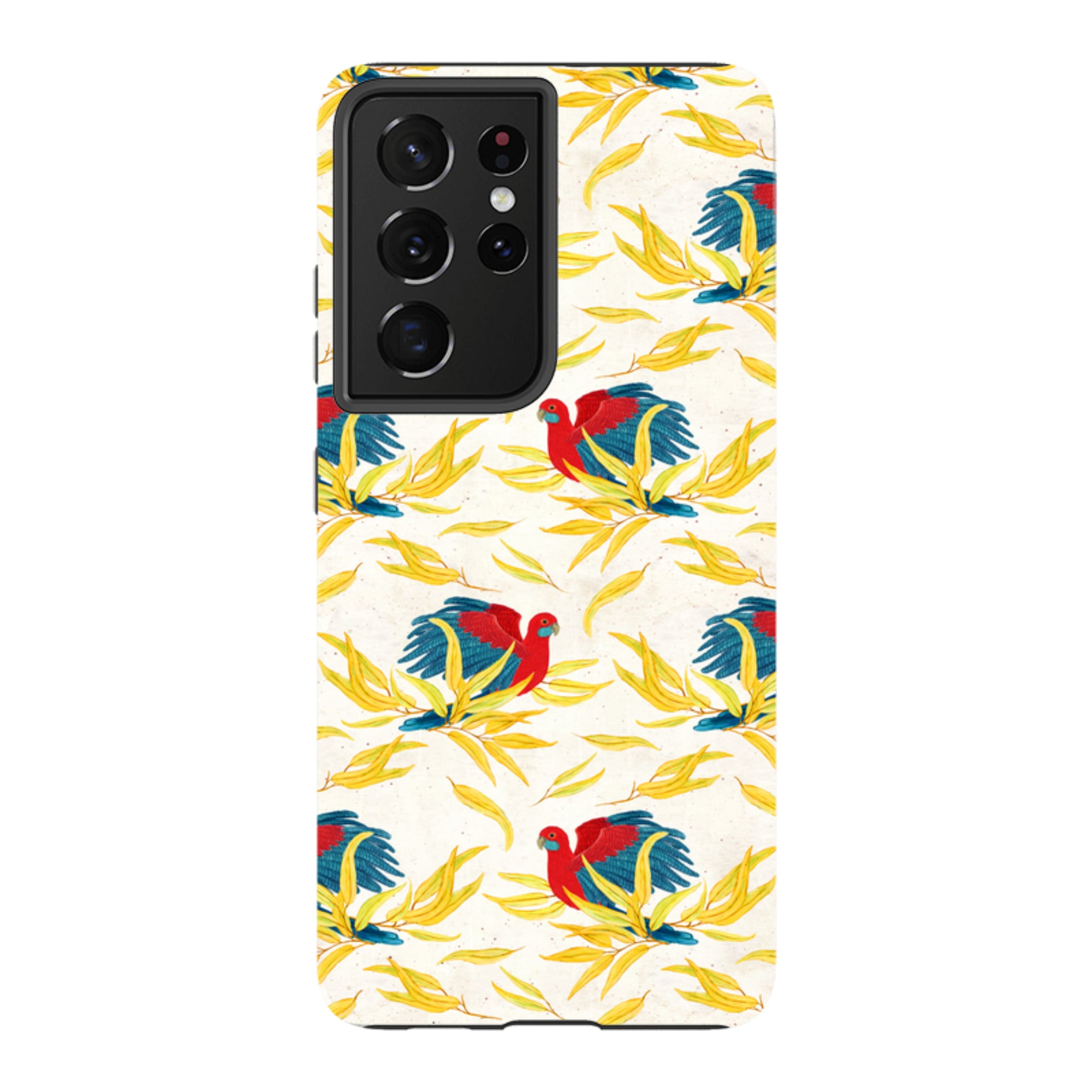Samsung Tough Case - Crimson Rosella By Katherine Quinn
