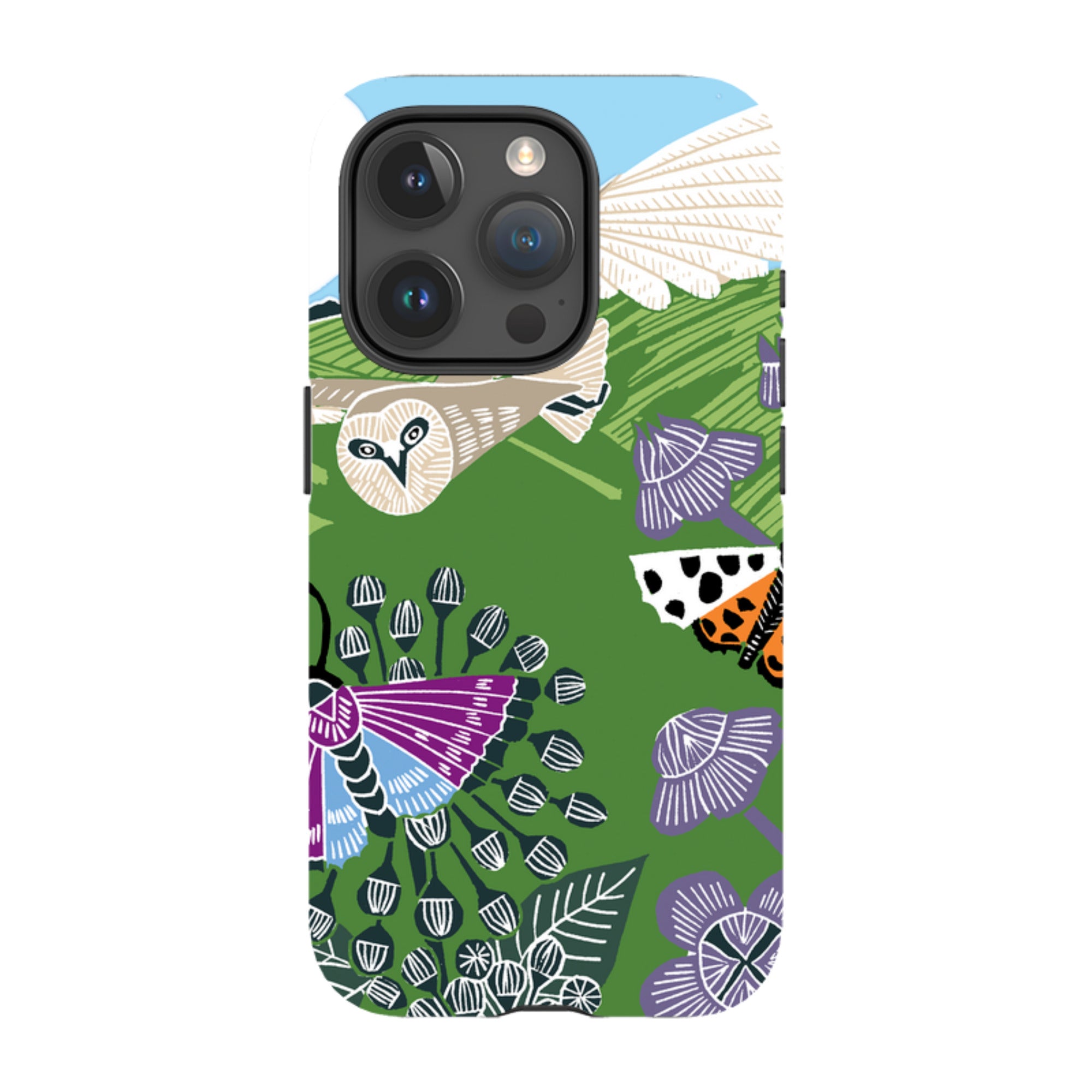 iPhone Tough Case - Morning Barn Owl By Kate Heiss