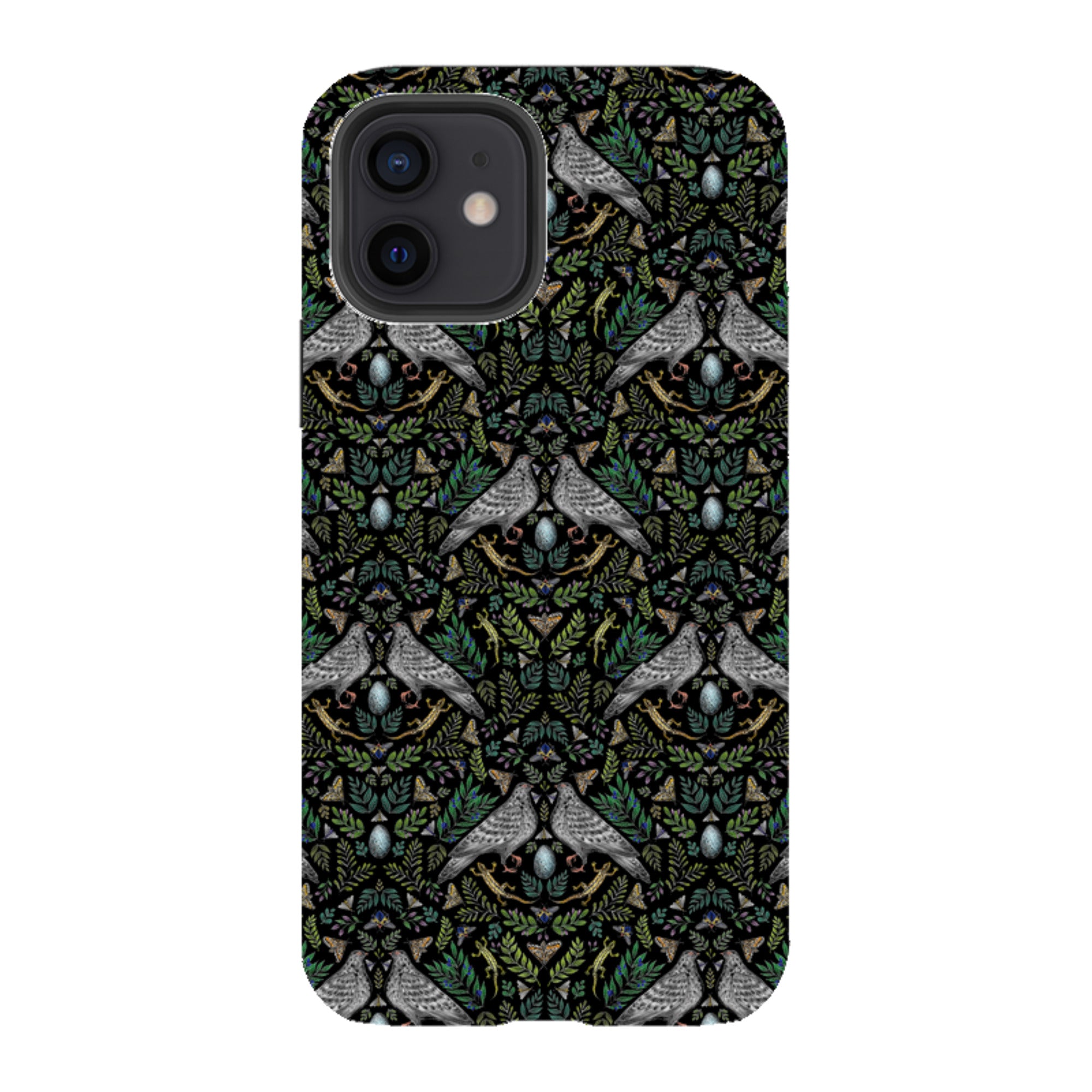 iPhone Tough Case - Dove Pattern By Catherine Rowe