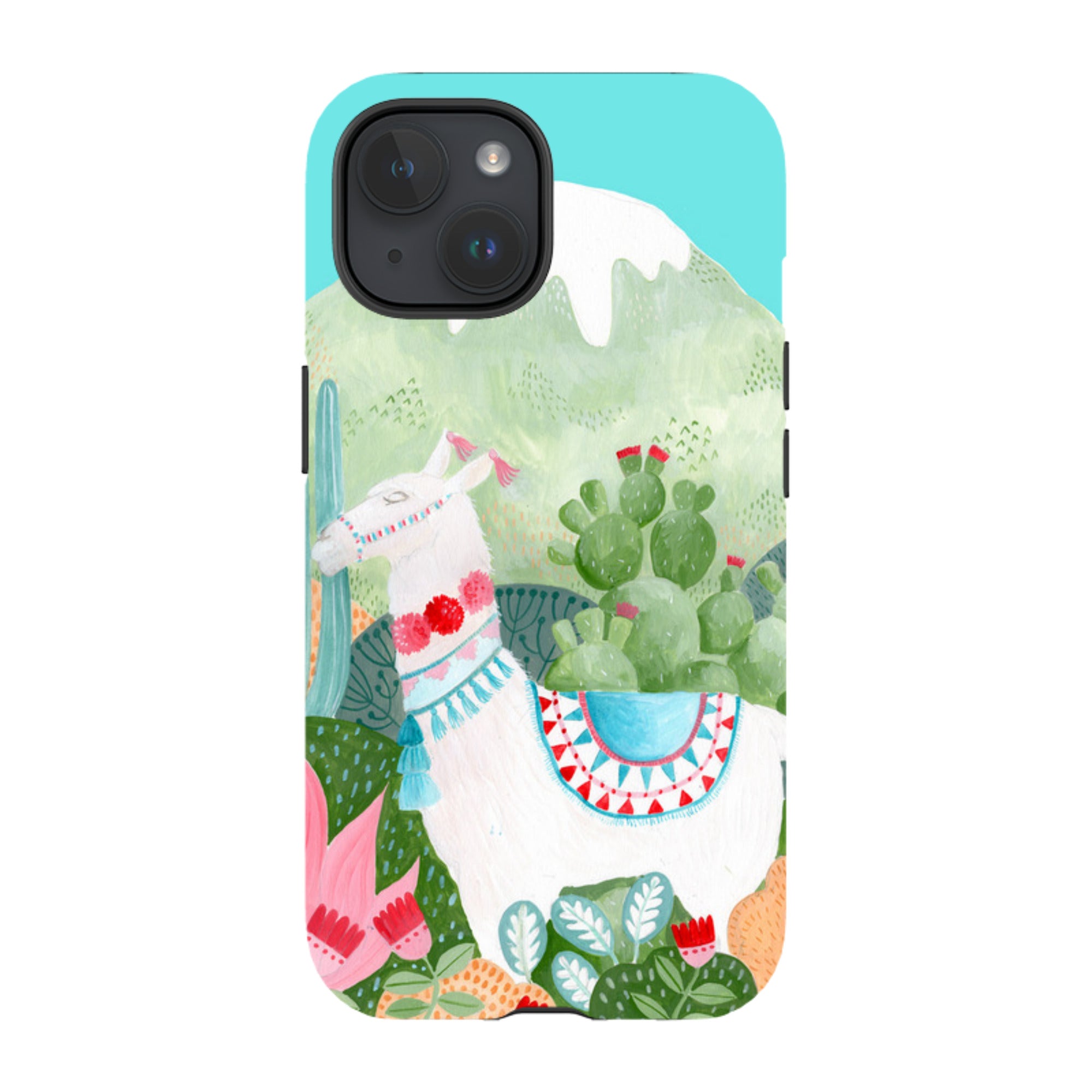 iPhone MagSafe Tough Case - Llama By Bex Parkin