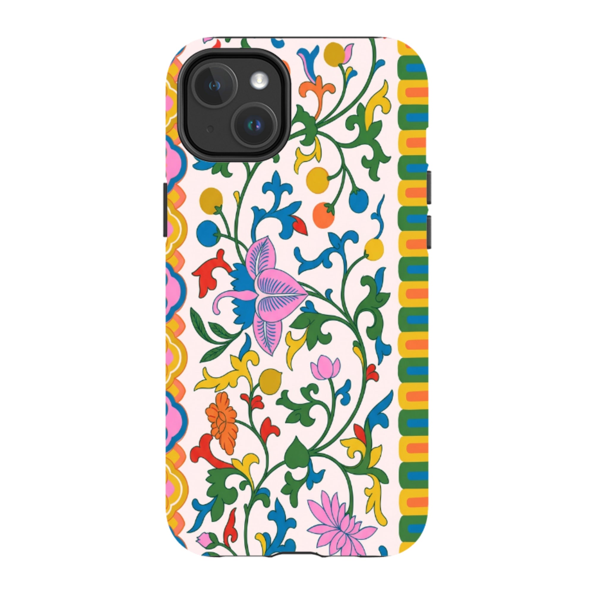 iPhone MagSafe Tough Case - Vintage Asian Silk Tapestry