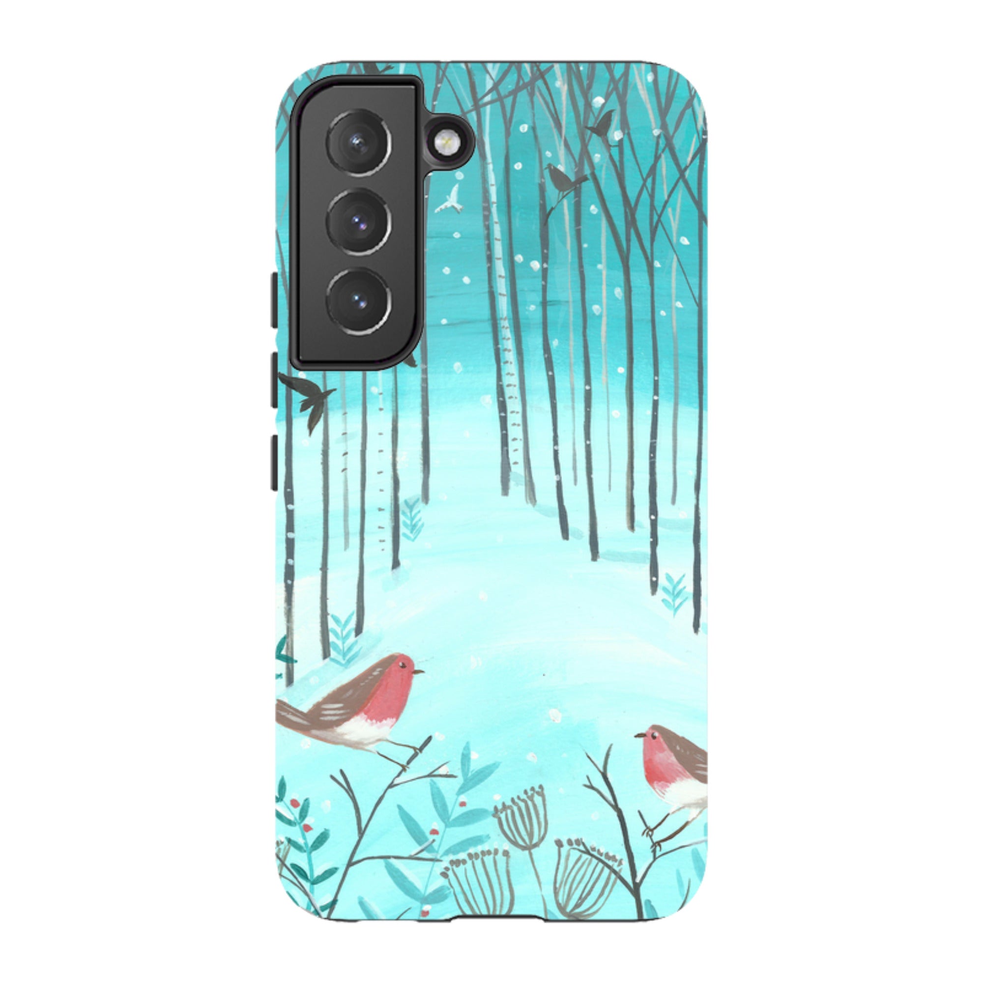 Samsung Tough Case - Winter Forest By Mary Stubberfield